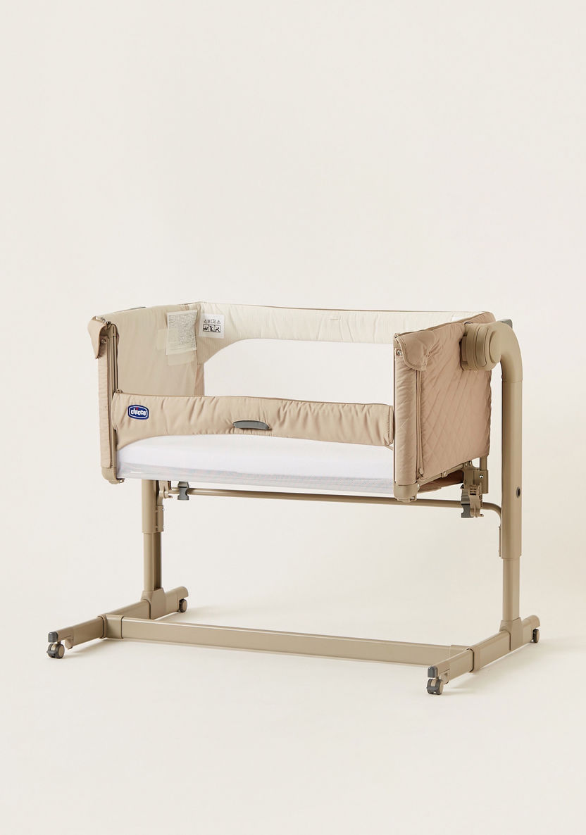 Chicco Next 2 me Magic Co-Sleeping Crib - Beige-Cradles and Bassinets-image-2
