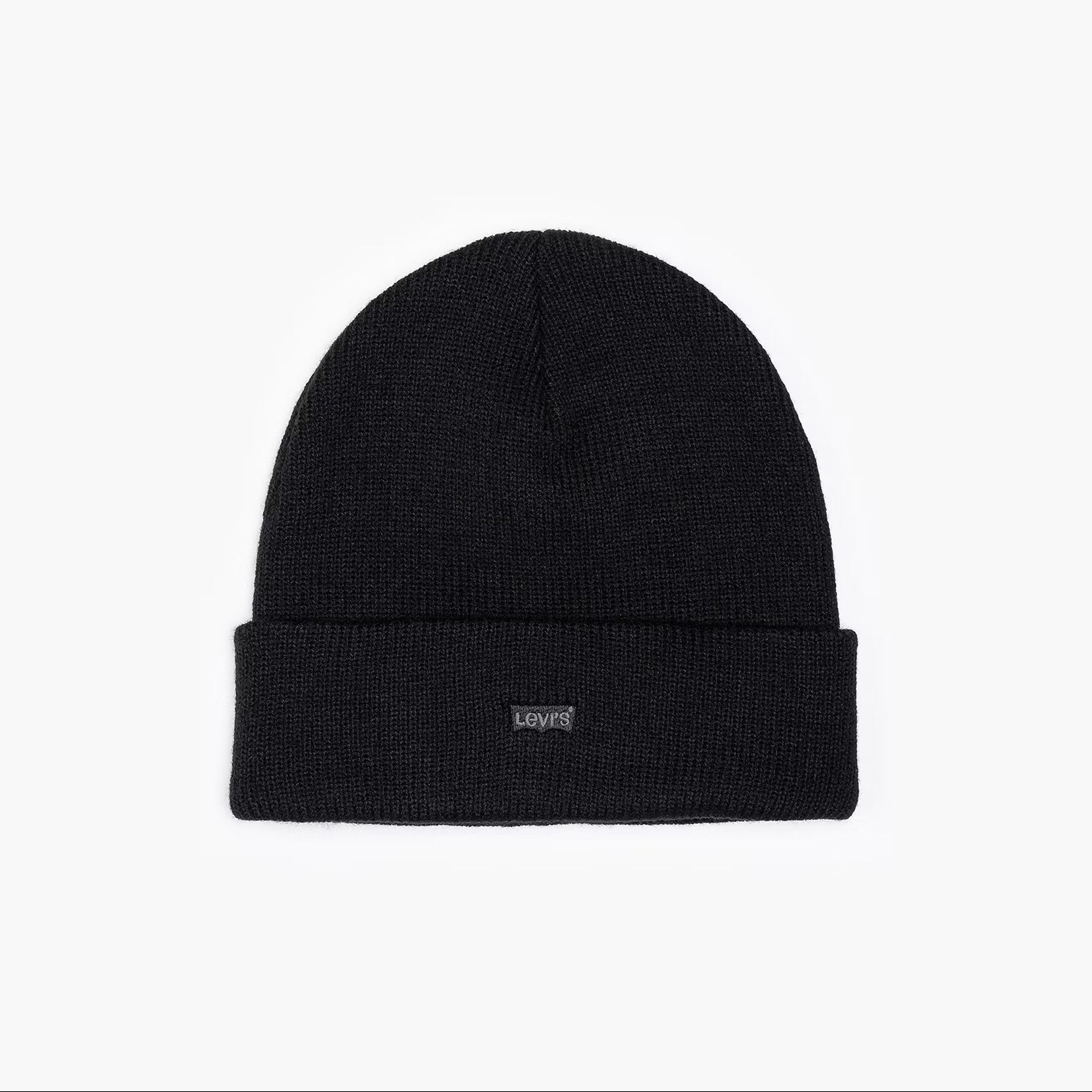 Levi's Black Plain Men's Bennie Hat-men-caps-image-1