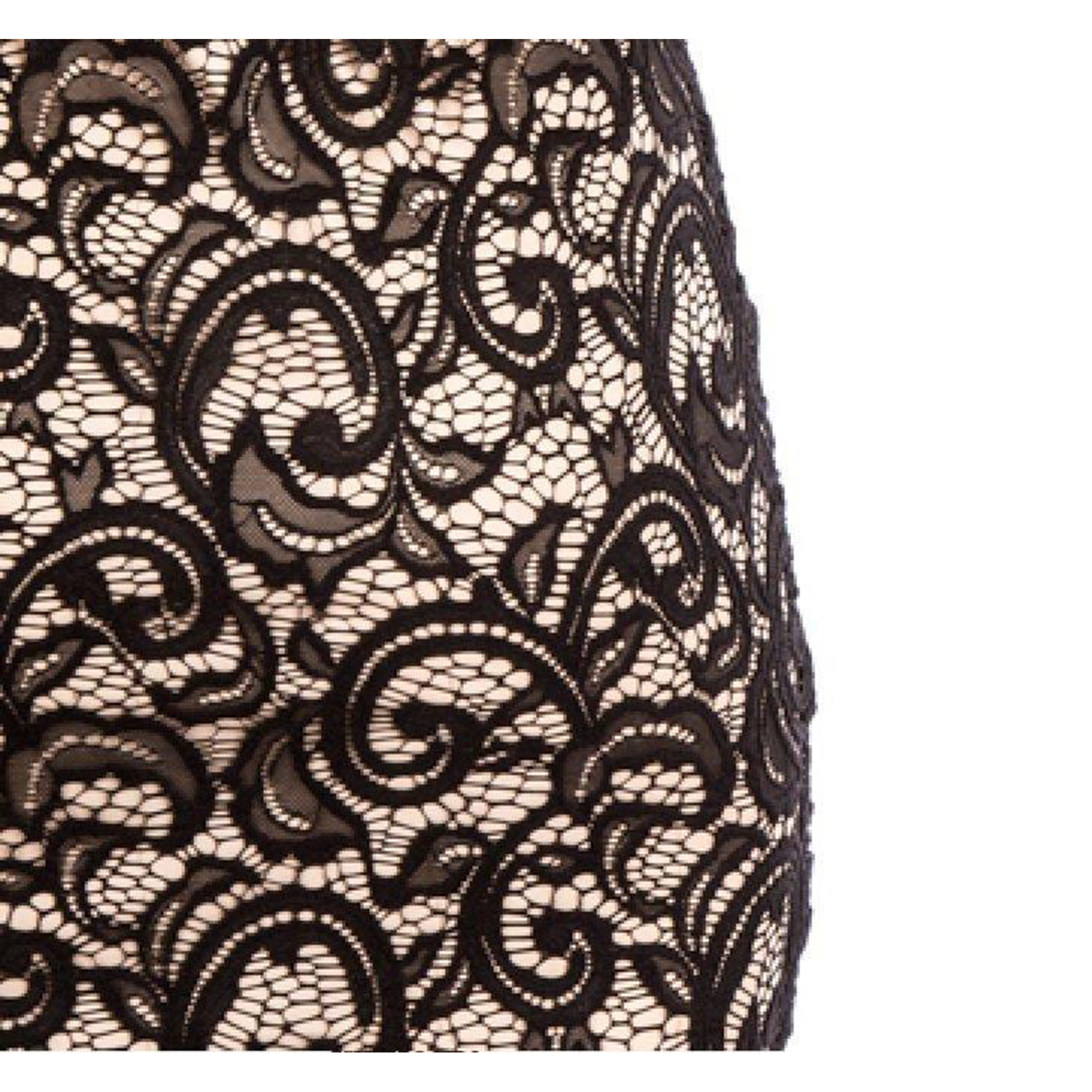 كويز أسود متوسط الطول فستان-women-clothing-dresses-image-5
