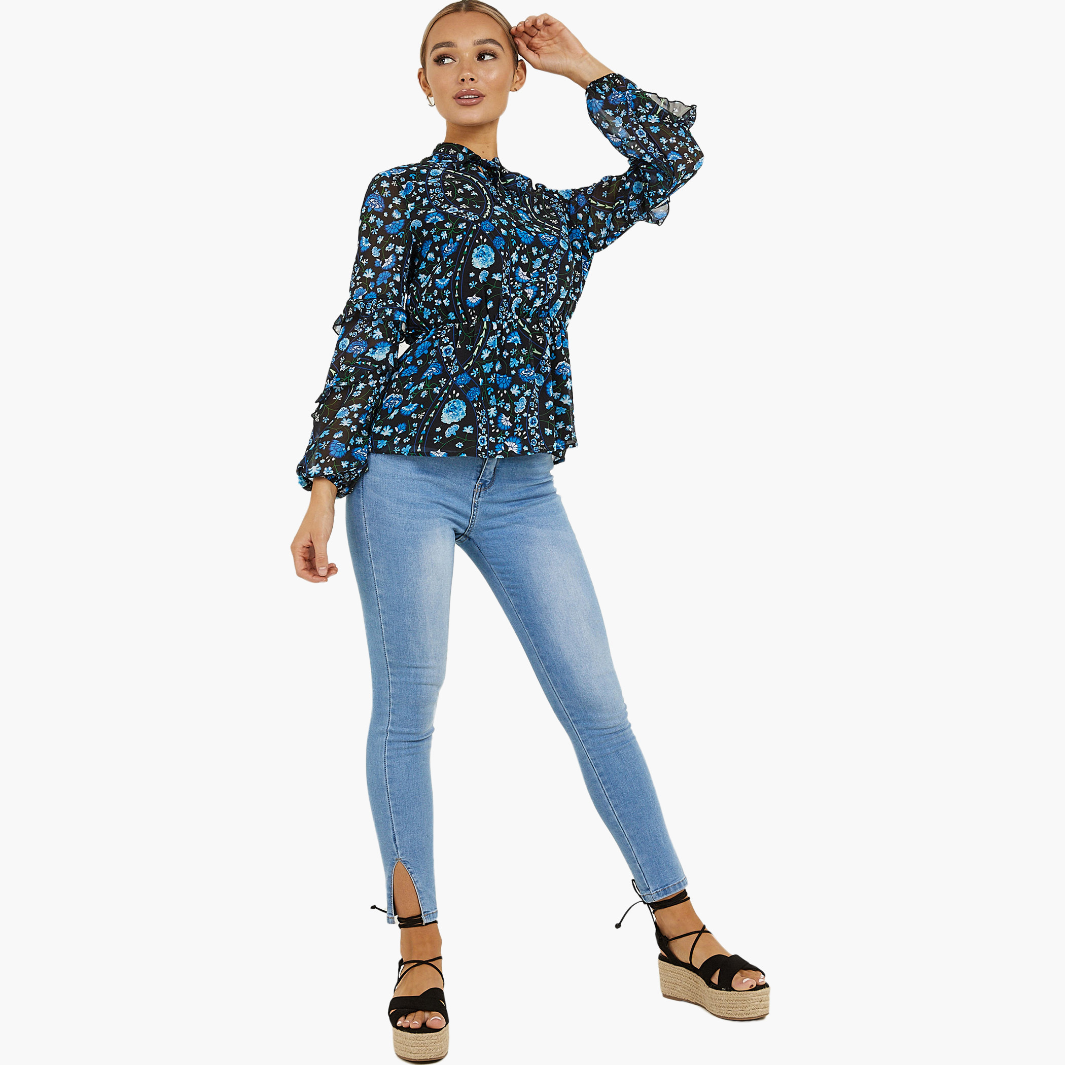 كويز أسود قمم-women-clothing-shirtsandblouses-blouses-image-2