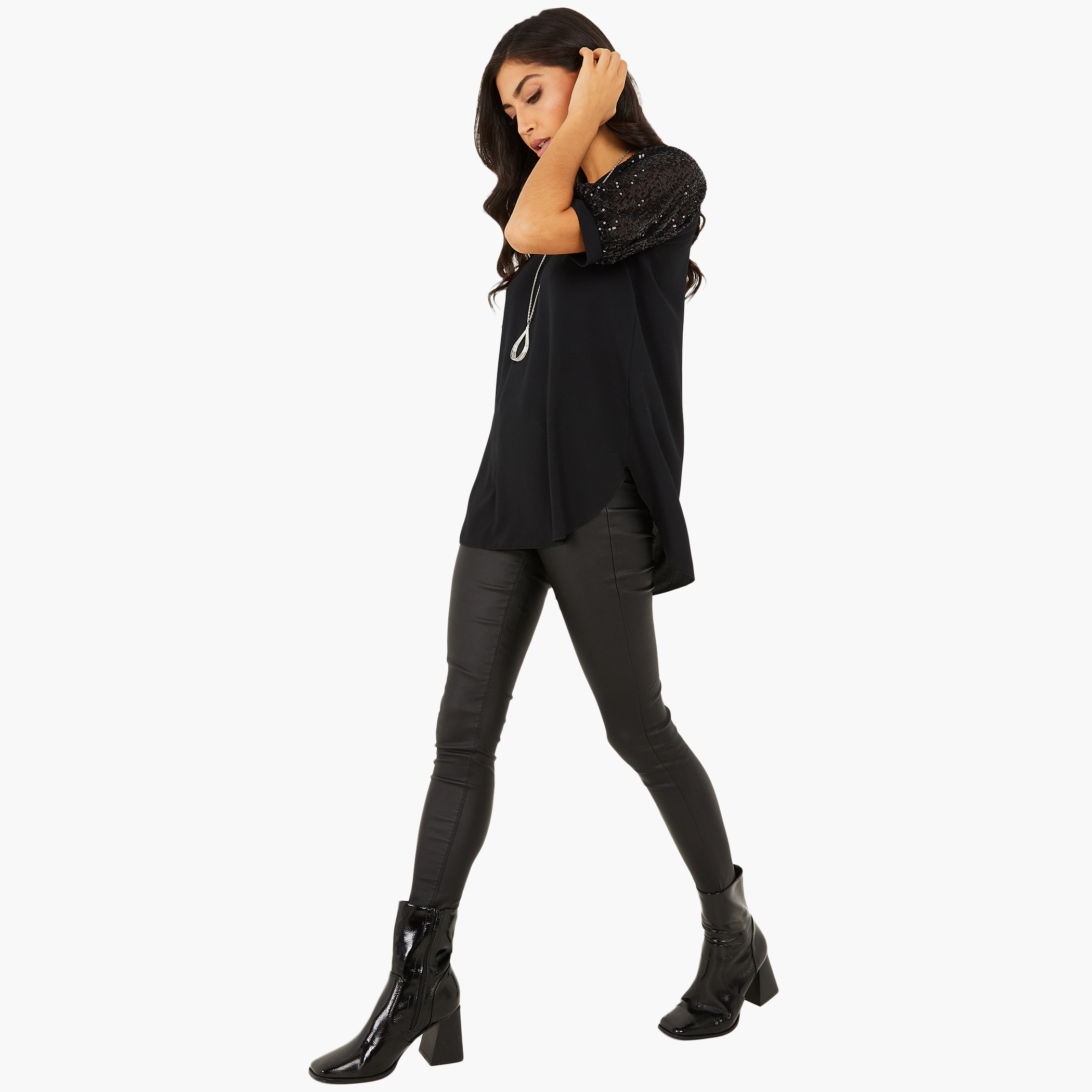 كويز أسود قميص-women-clothing-shirtsandblouses-blouses-image-3