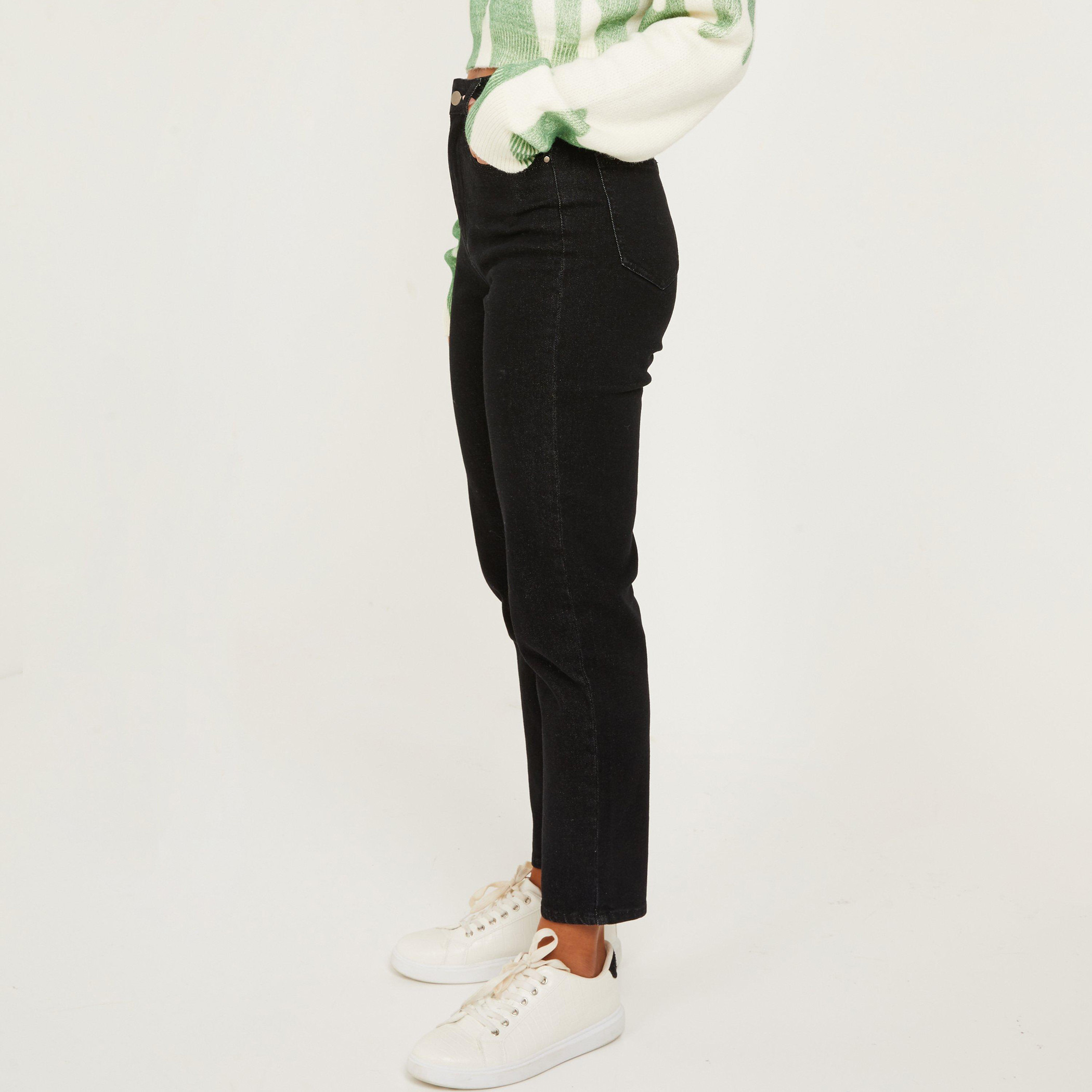 كويز أسود جينز-women-clothing-bottoms-jeans-image-2