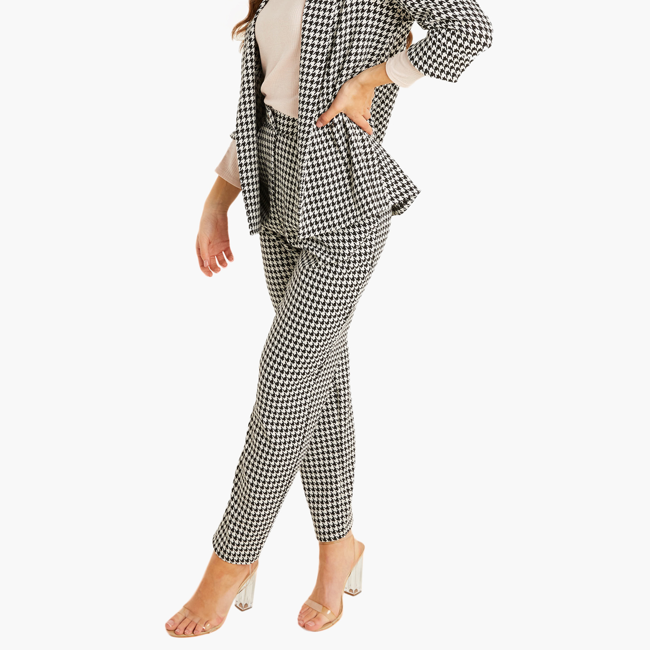 كويز أسود بنطال-women-clothing-bottoms-trousers-image-3