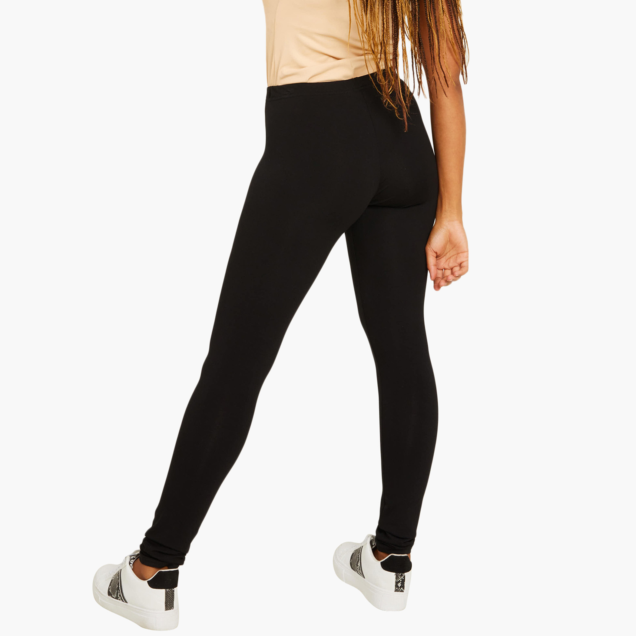 Quiz Women Solid High Rise Legging-women-clothing-bottoms-leggings-image-2