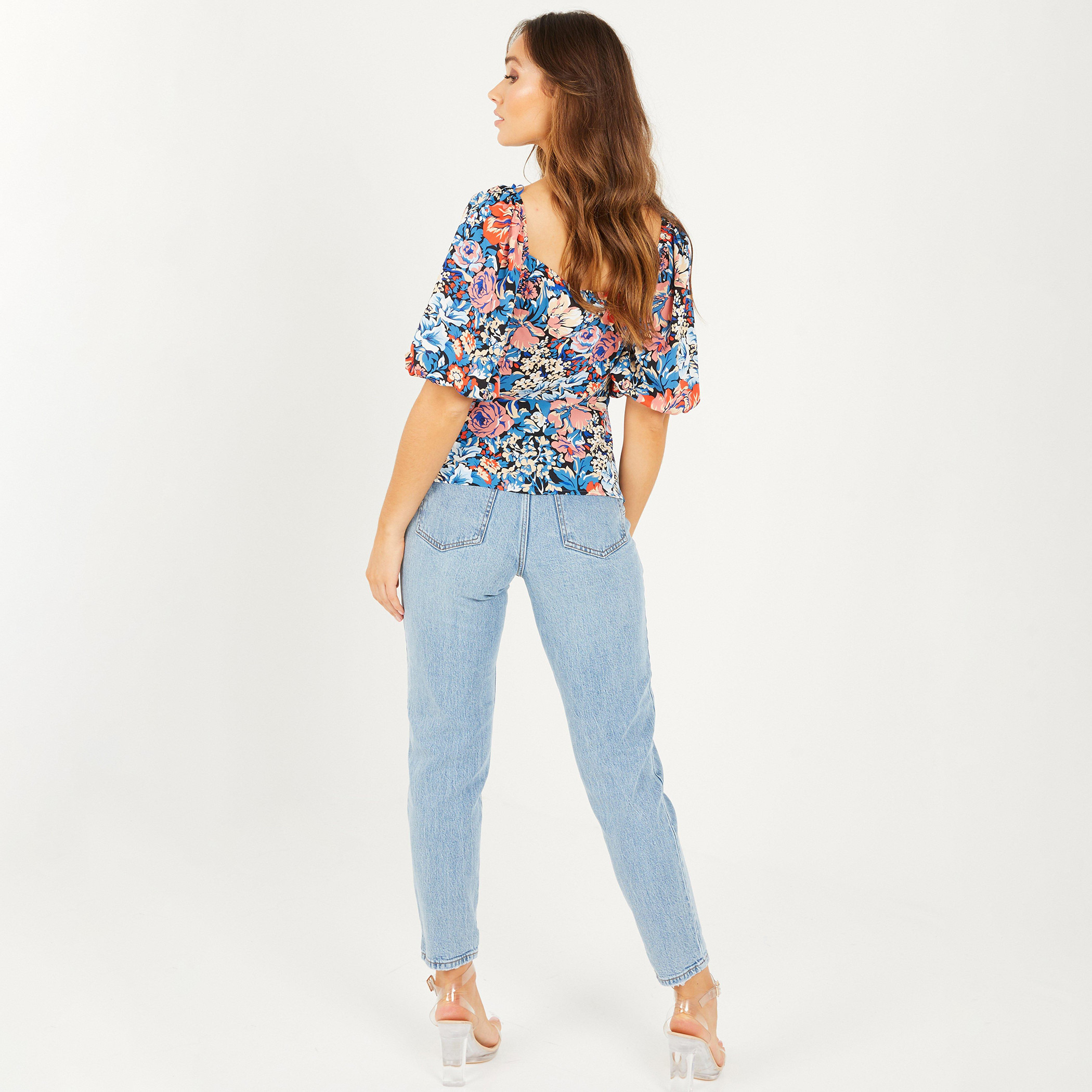 كويز متعدد الألوان قميص-women-clothing-shirtsandblouses-blouses-image-2