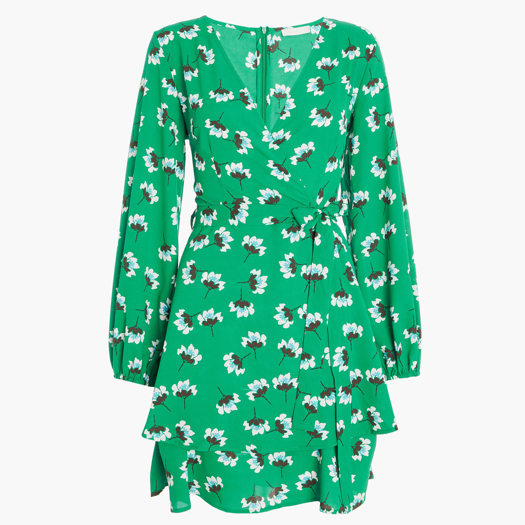 كويز أخضر قصير فستان-women-clothing-dresses-image-4
