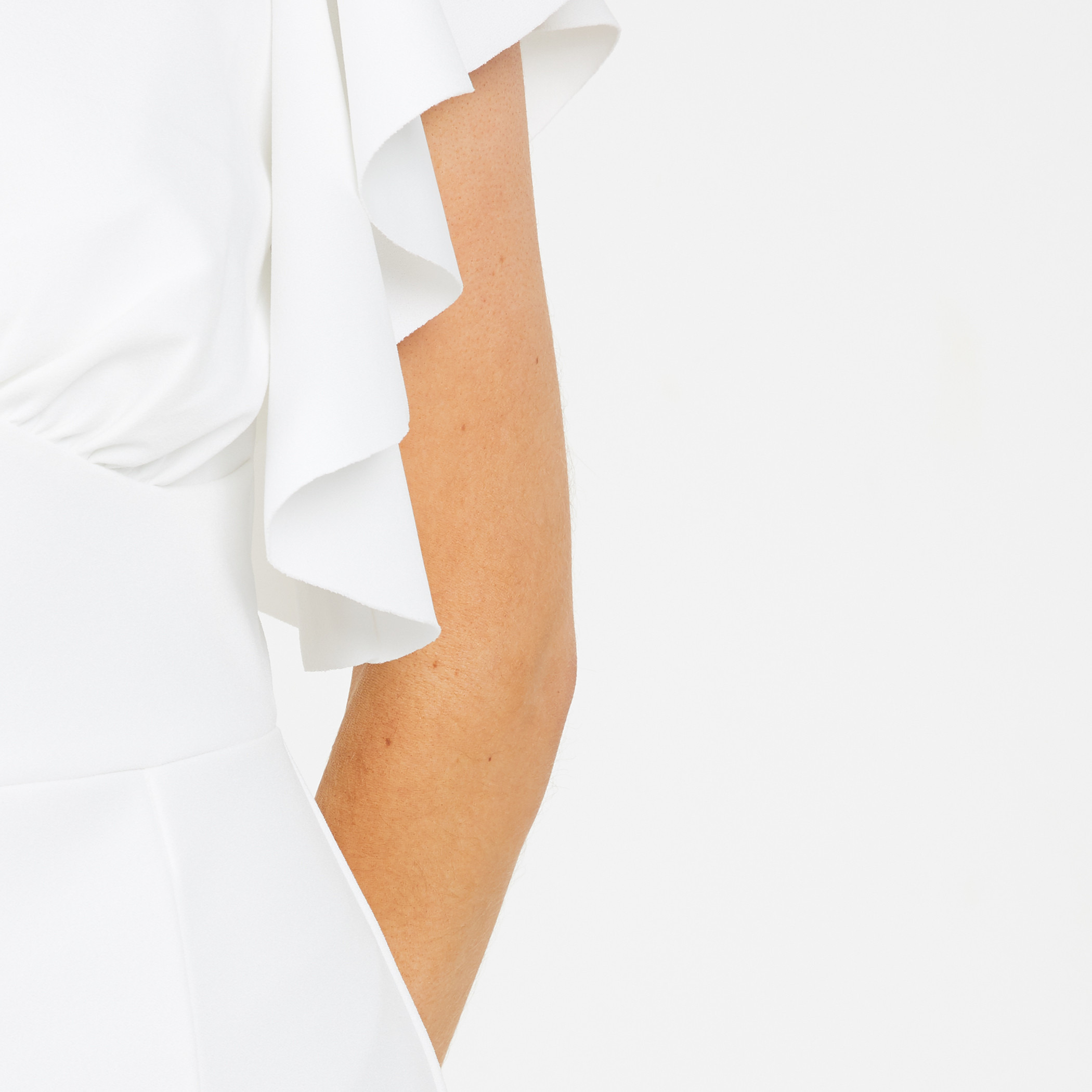 كويز أبيض متوسط الطول فستان-women-clothing-dresses-image-4