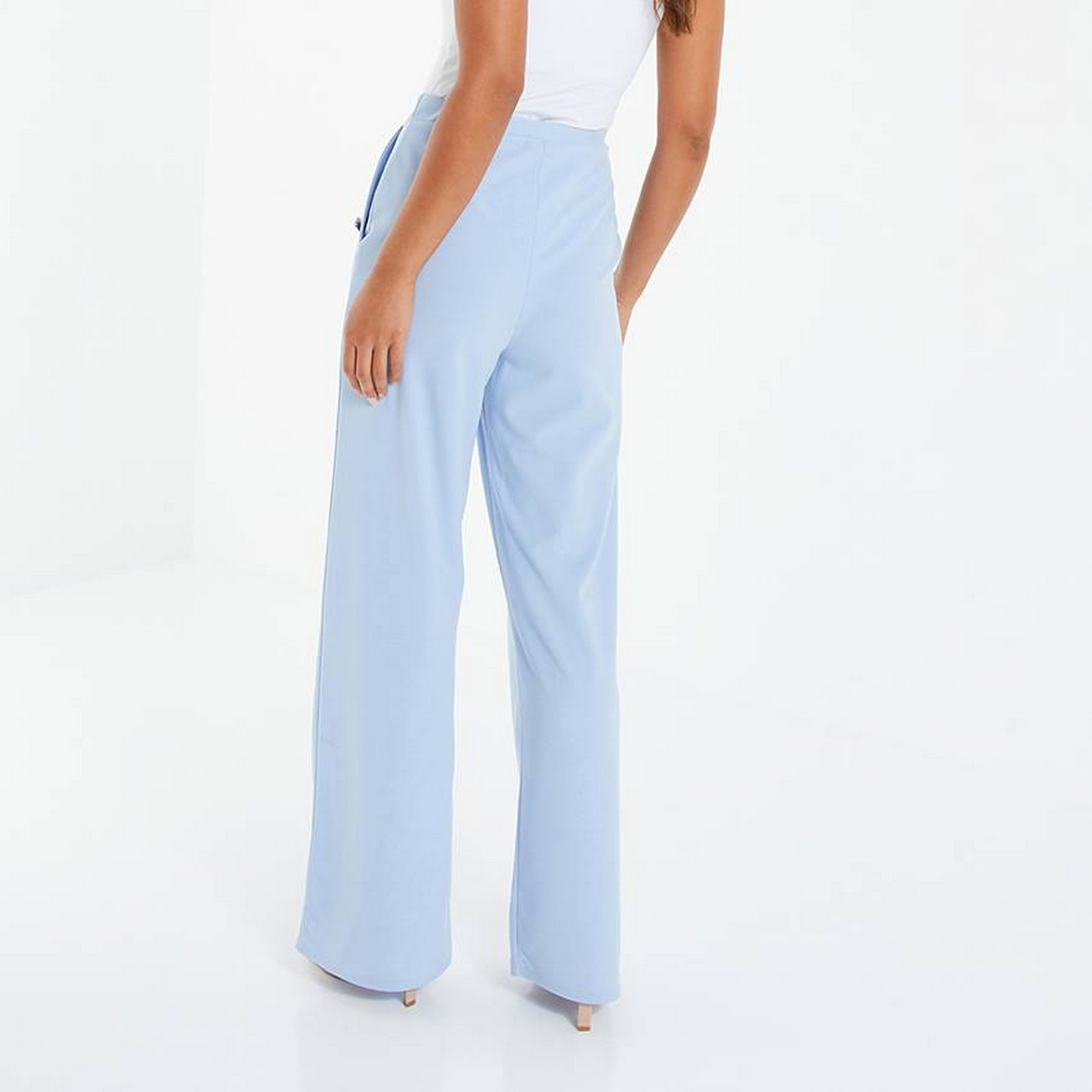 كويز أزرق بالازو -women-clothing-bottoms-trousers-image-3