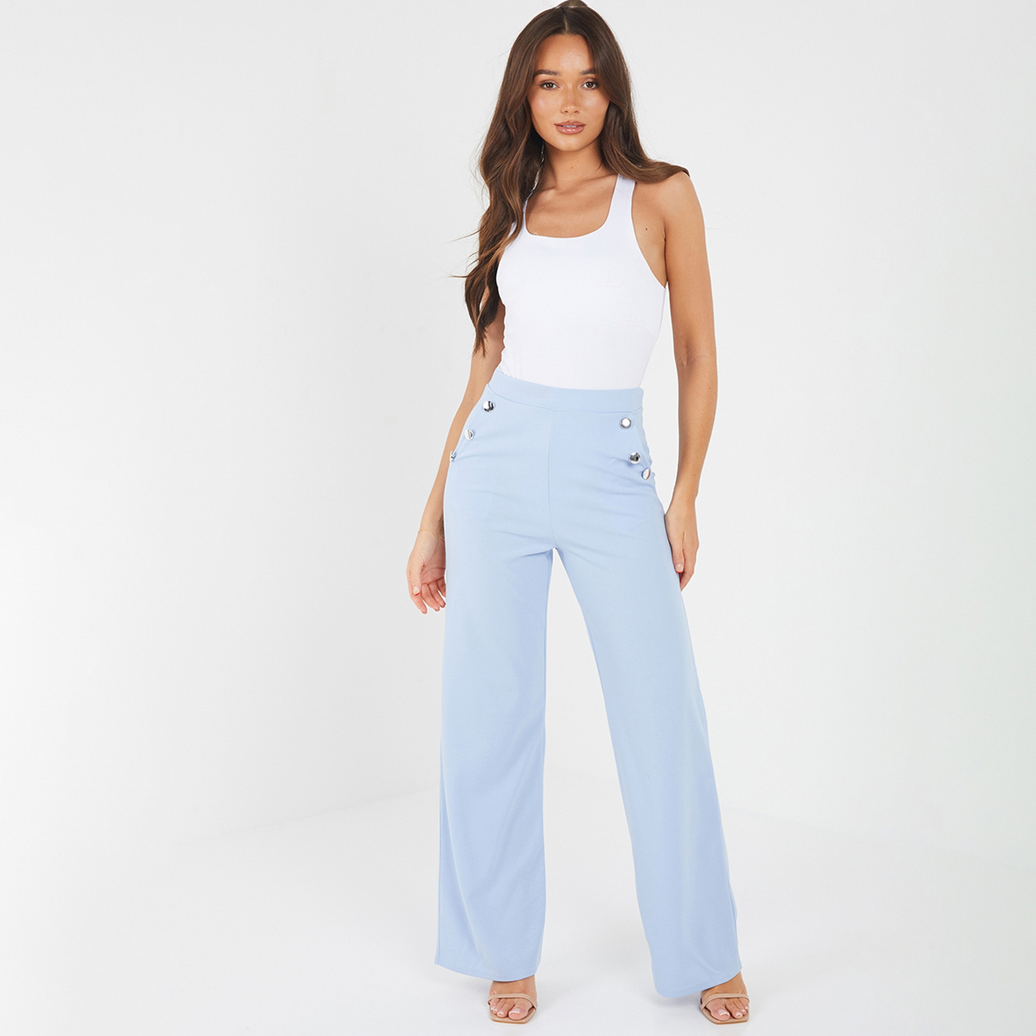 كويز أزرق بالازو -women-clothing-bottoms-trousers-image-4