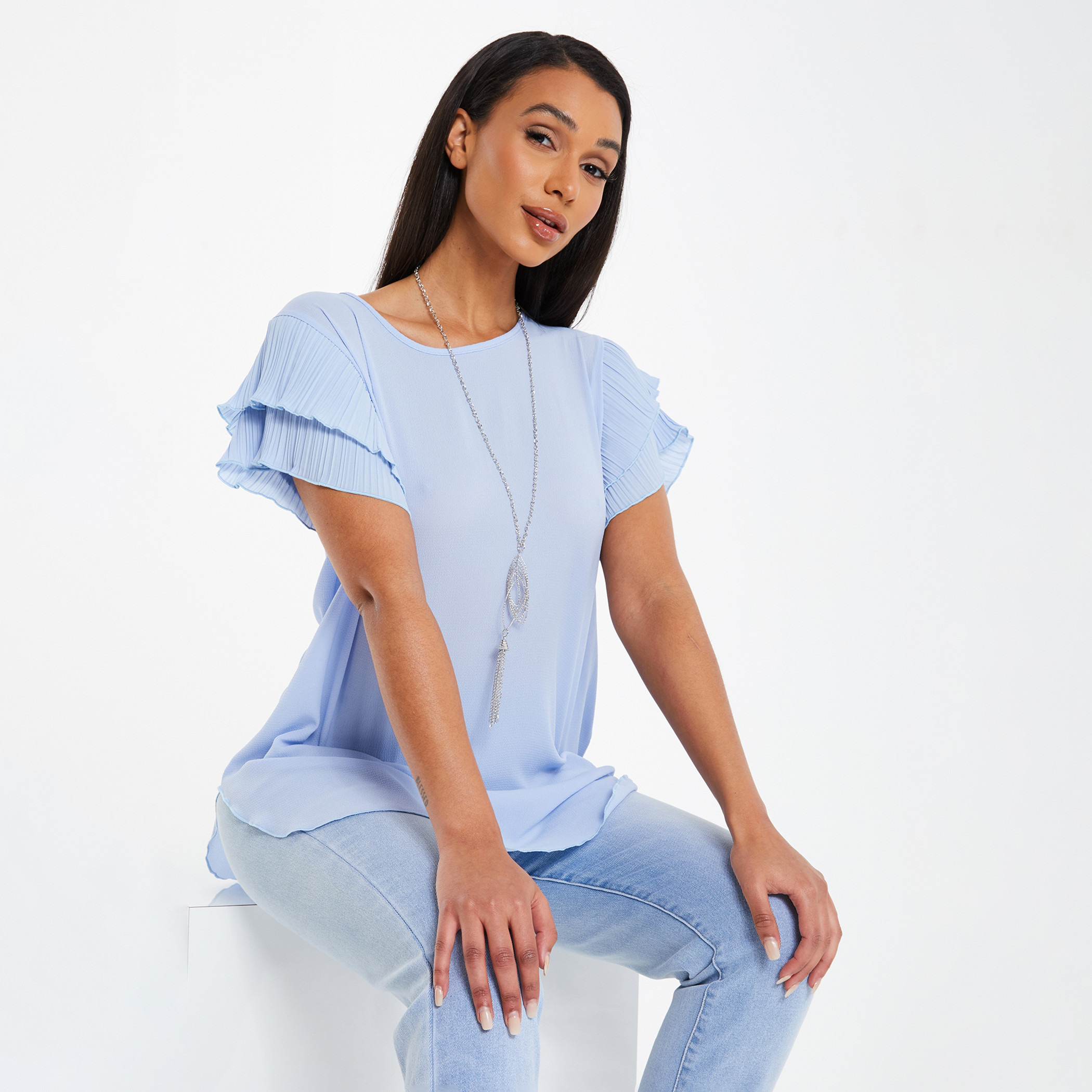 كويز أزرق قميص-women-clothing-shirtsandblouses-blouses-image-7