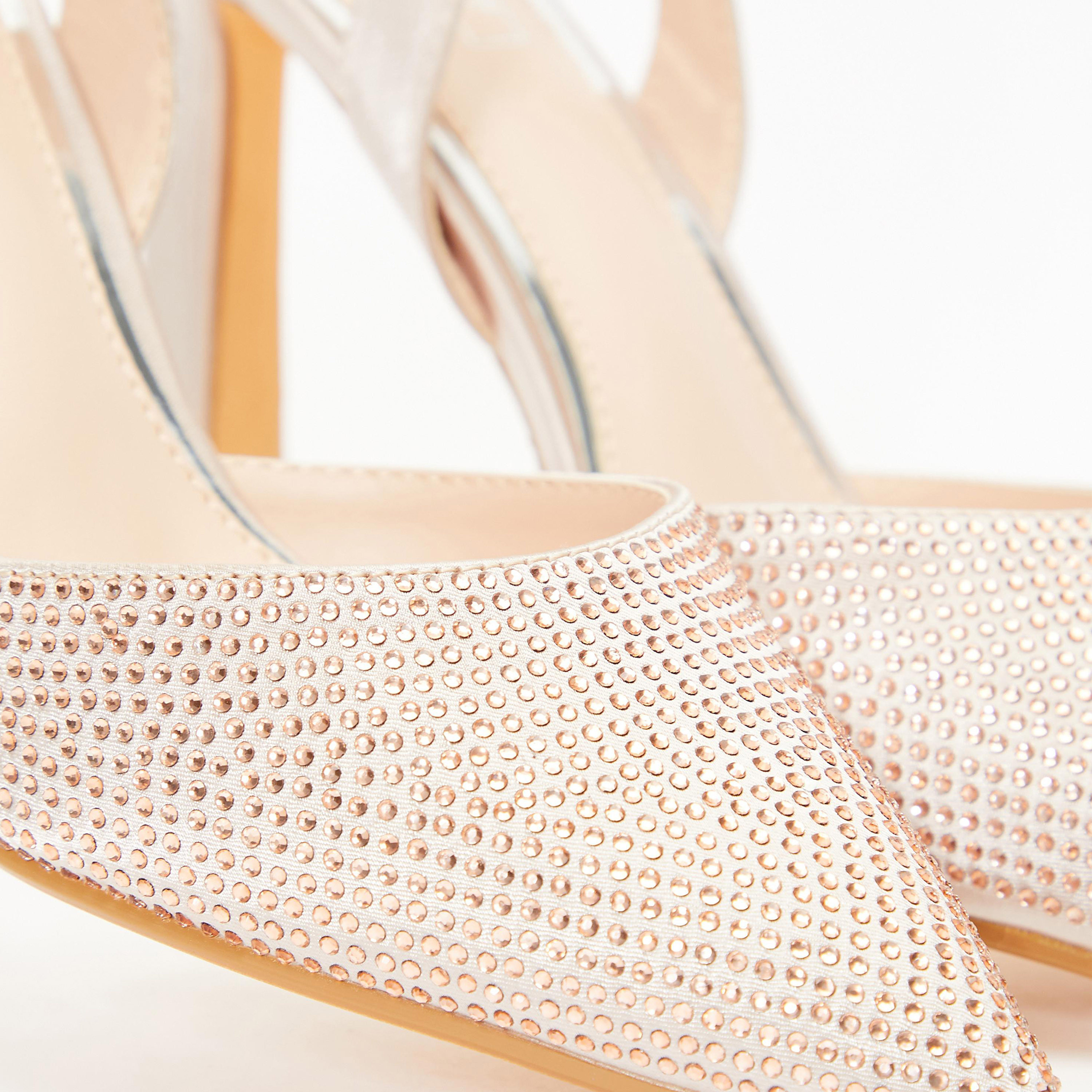 Quiz Women's Buckle Strap Kitten Heels Sandals | 00100035610-women-shoes-heels-image-3