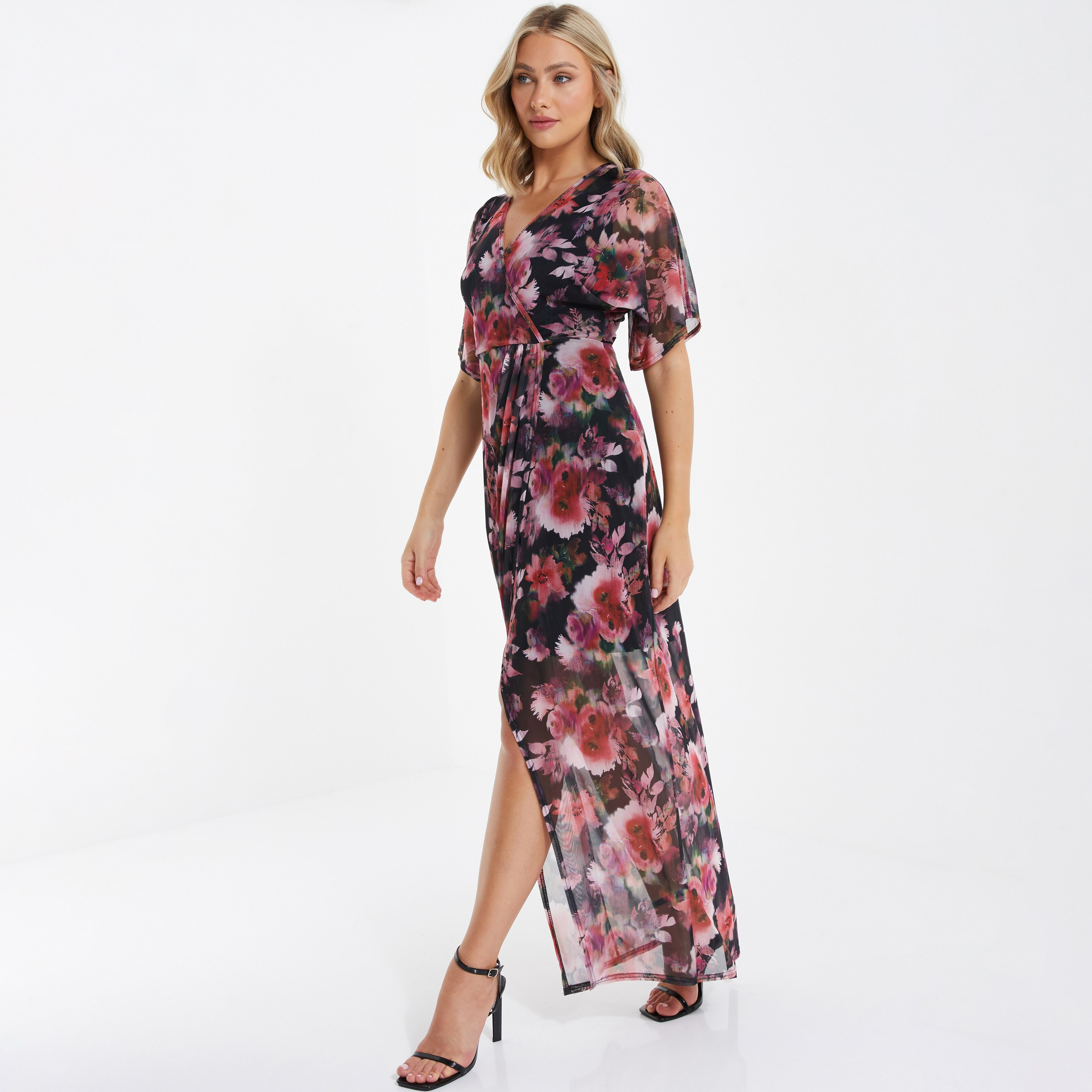 Quiz plus size hot sale maxi dresses