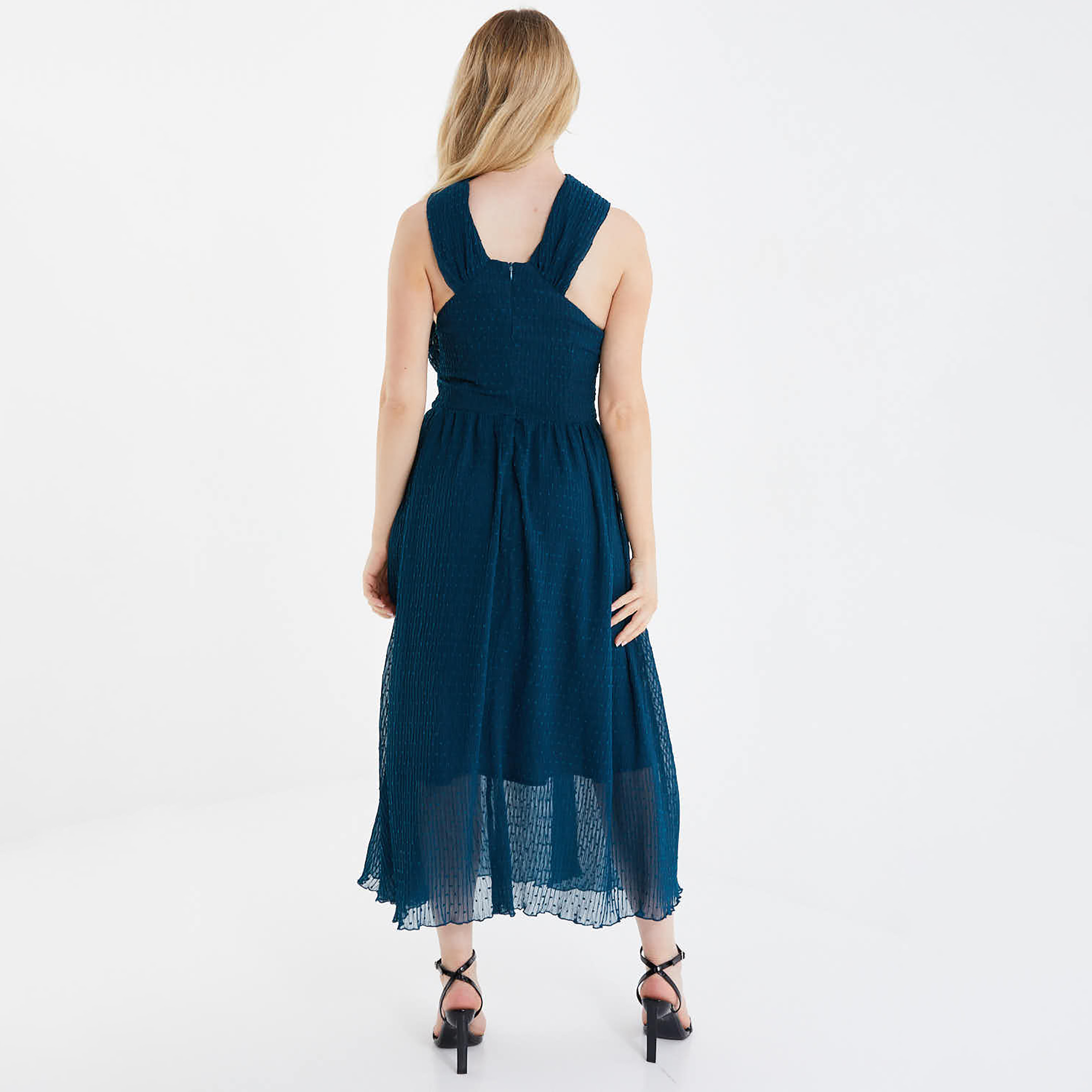 كويز - فتسان ماكسي بياقة تربط حول الرقبة-women-clothing-dresses-image-4