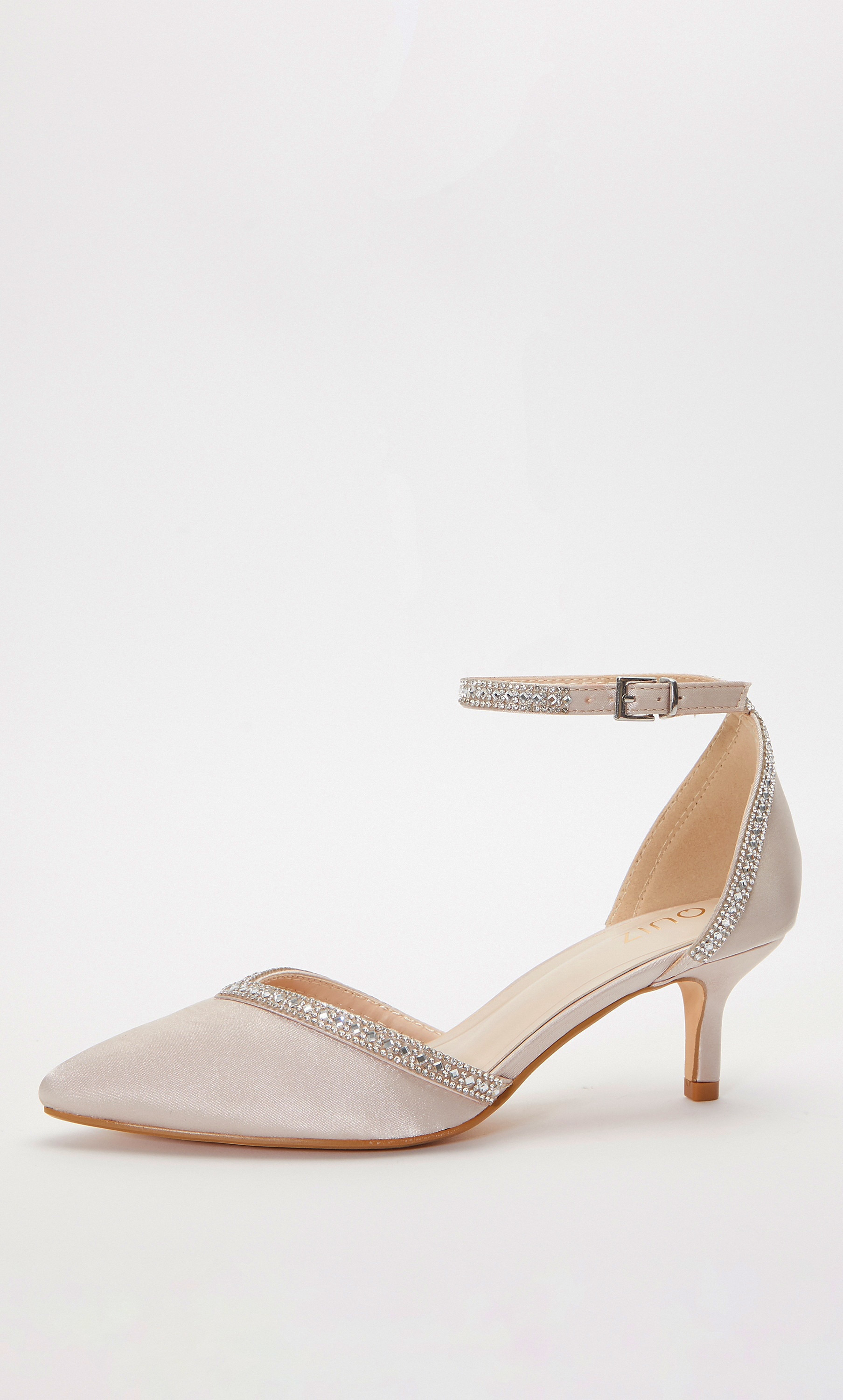 حذاء بكعب هريرة مدبب الإصبع للنساء ومع حزام الكاحل من قويز 100036723-women-shoes-heels-image-3