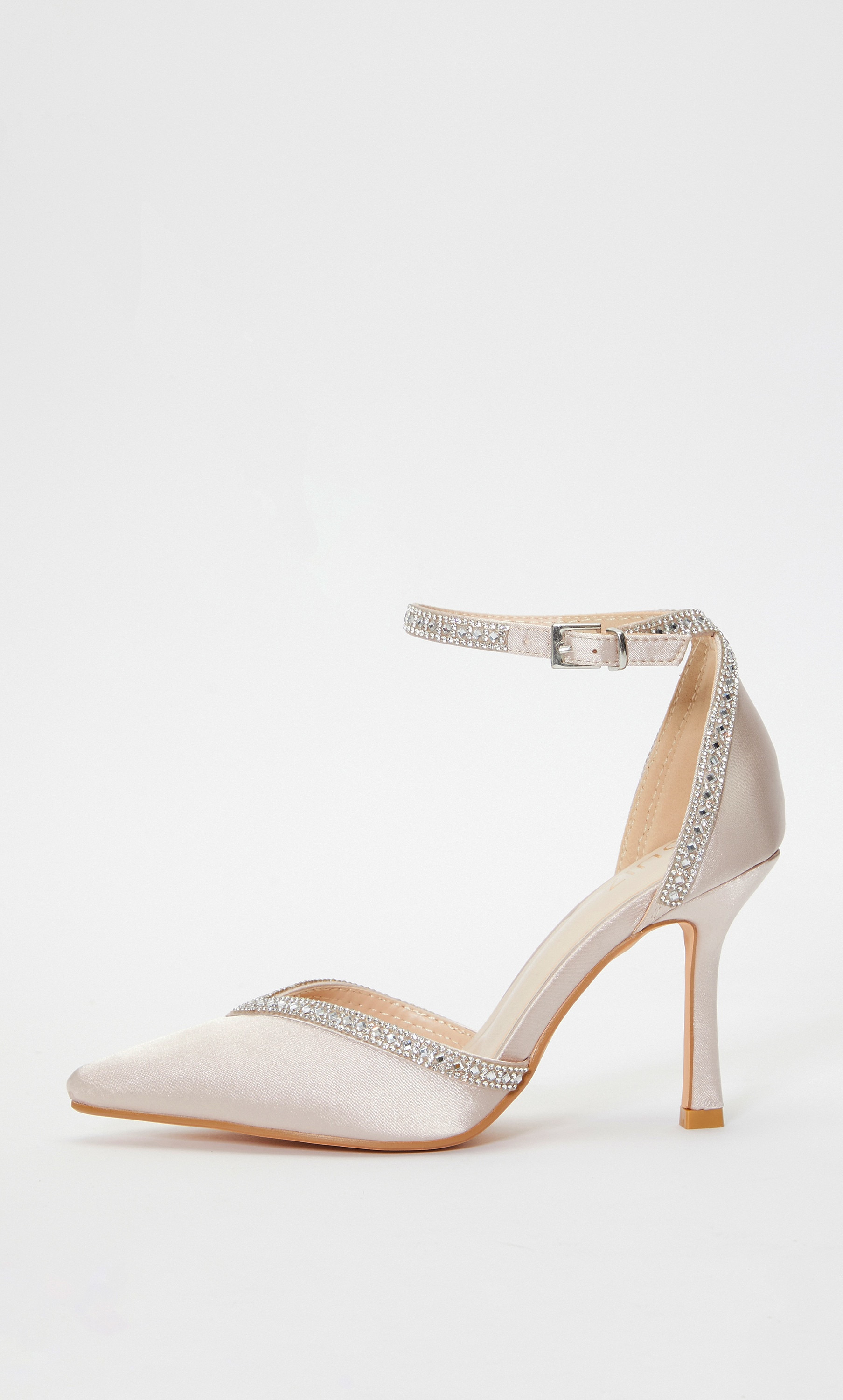 Quiz Women Pointed Toe Heels with Ankle Strap 00100036730-women-shoes-heels-image-3
