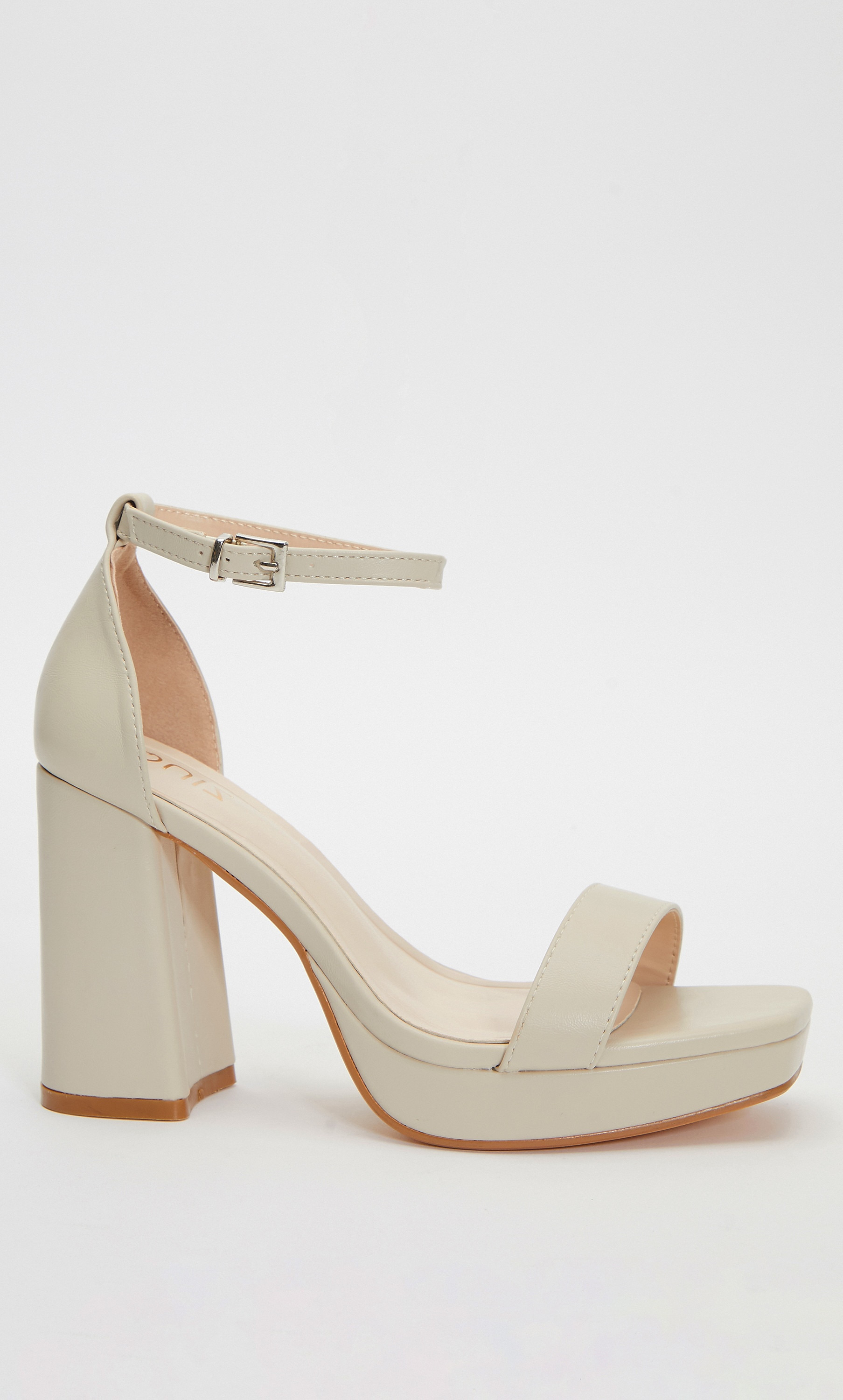 صندل بكعب بلاتفورم للنساء مع حزام الكاحل من قويز 100036748-women-shoes-heels-image-2