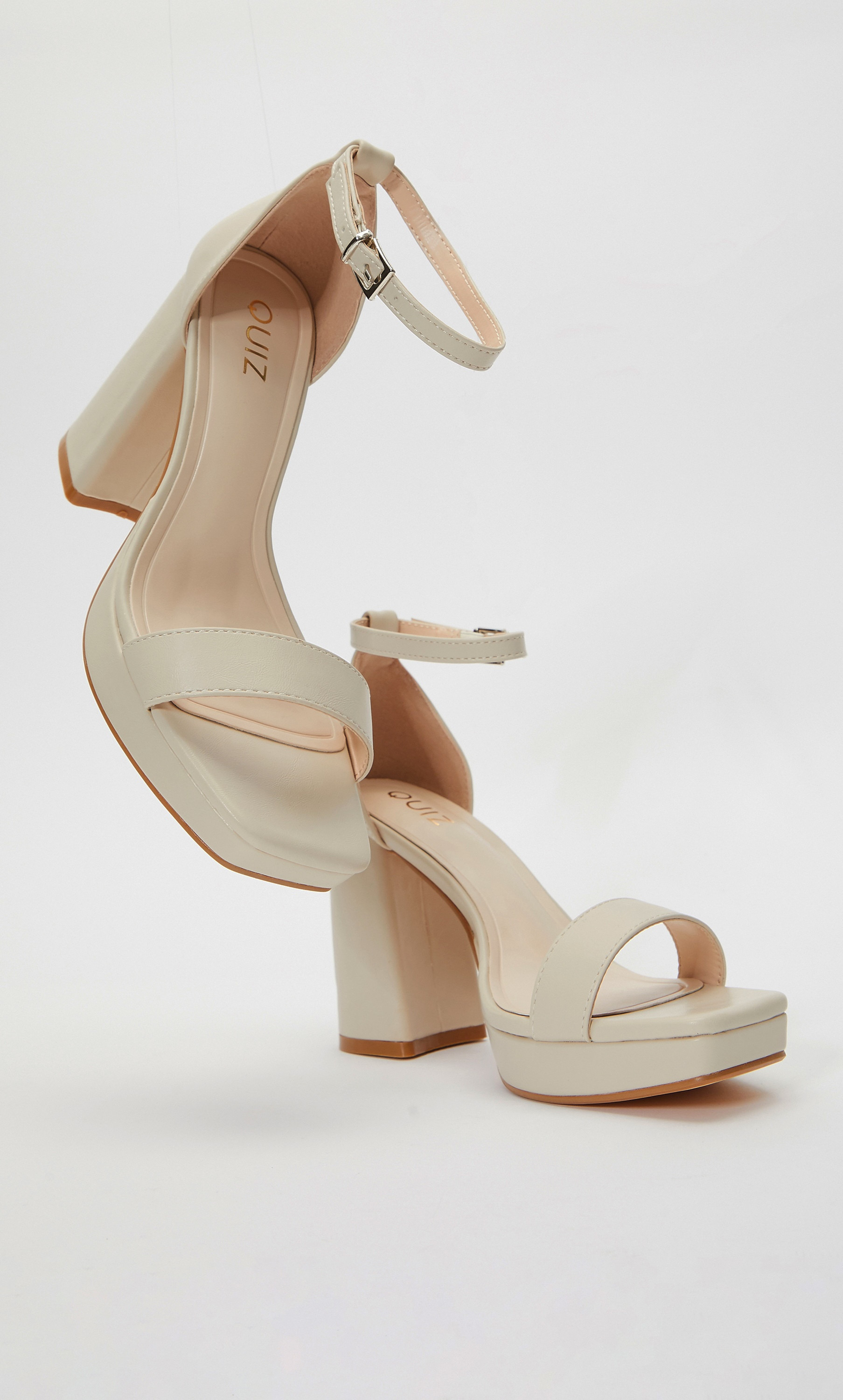 صندل بكعب بلاتفورم للنساء مع حزام الكاحل من قويز 100036748-women-shoes-heels-image-4
