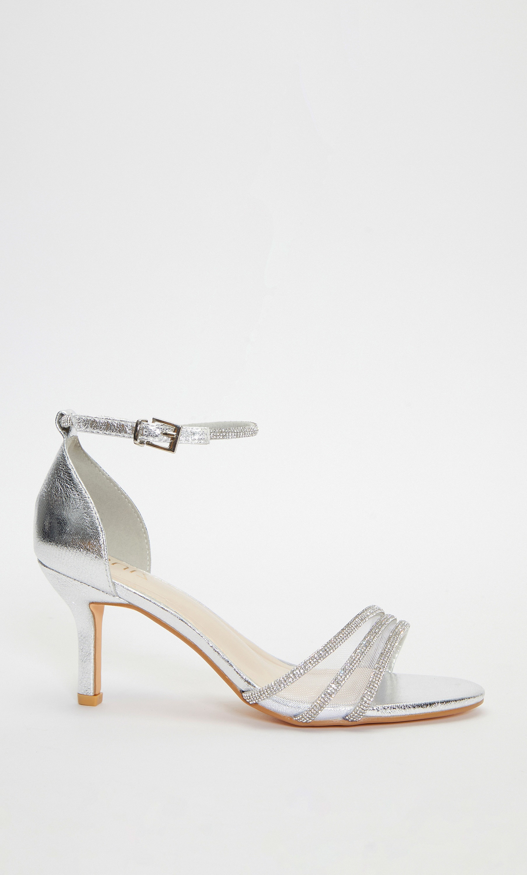 صندل بكعب هريرة للنساء مع حزام الكاحل من قويز 100036752-women-shoes-heels-image-2