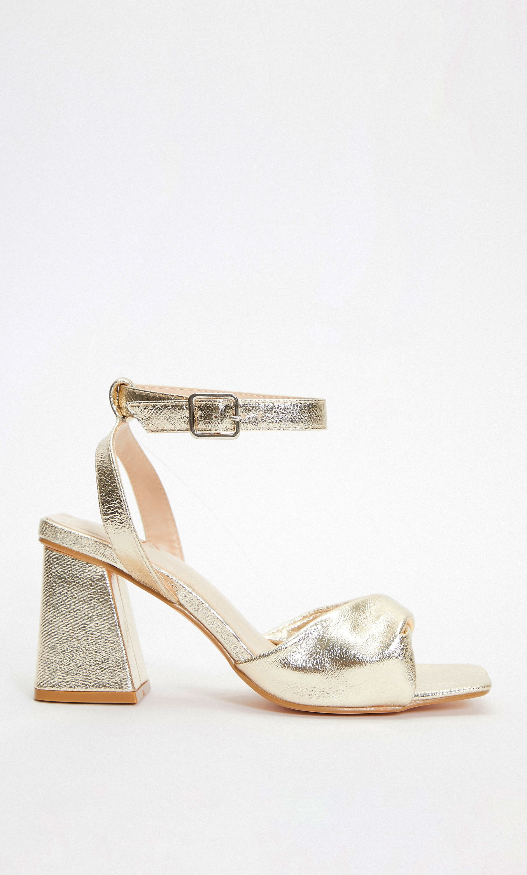 صندل بكعب عريض وحزام للكاحل للنساء من قويز 100036757-women-shoes-heels-image-2
