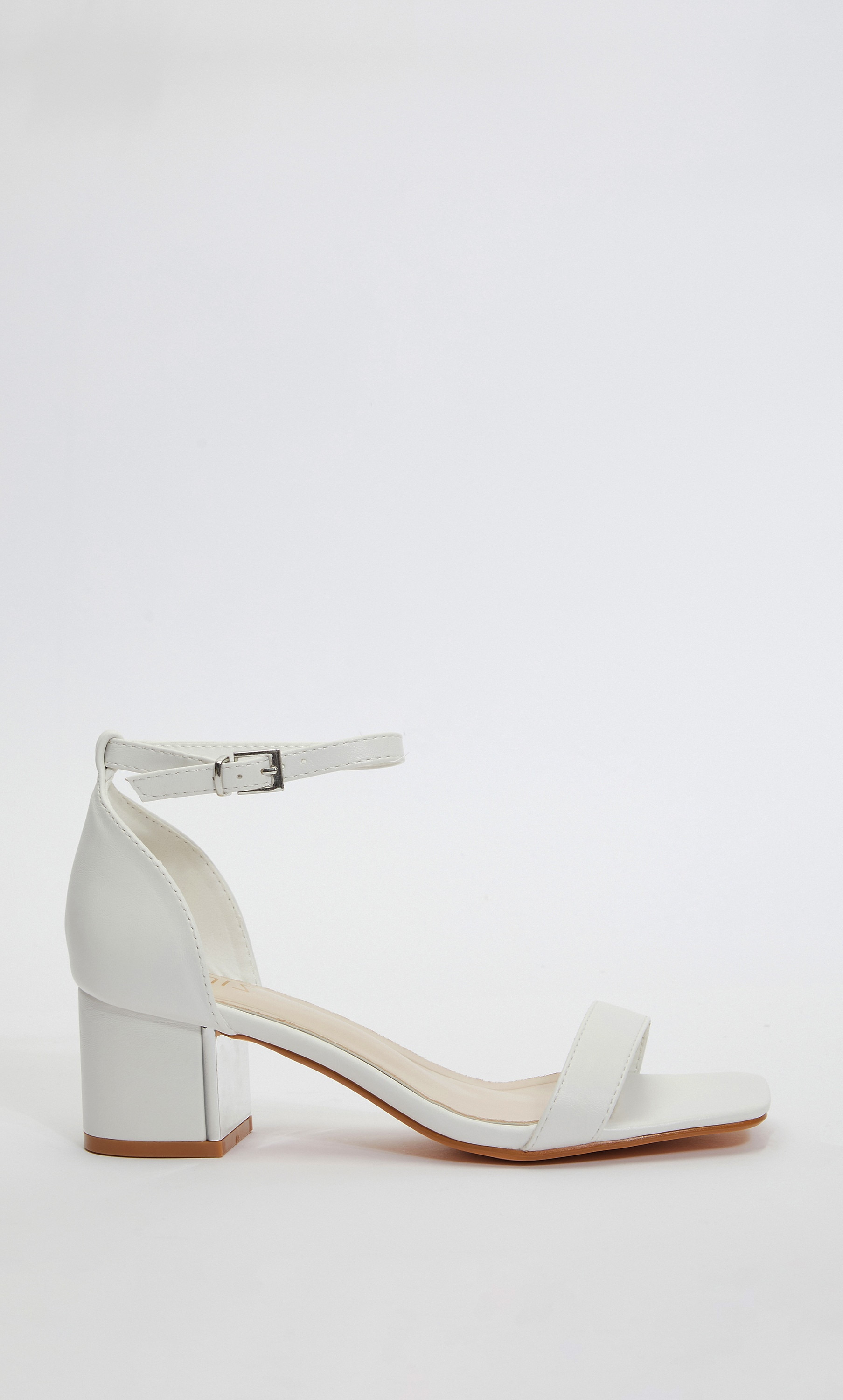 صندل بكعب عريض وحزام للكاحل للنساء من قويز 100036761-women-shoes-heels-image-2