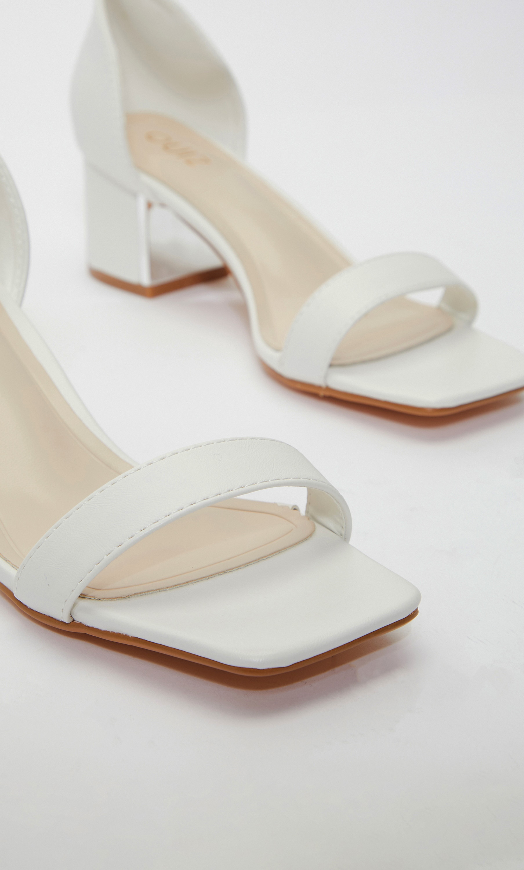 صندل بكعب عريض وحزام للكاحل للنساء من قويز 100036761-women-shoes-heels-image-5