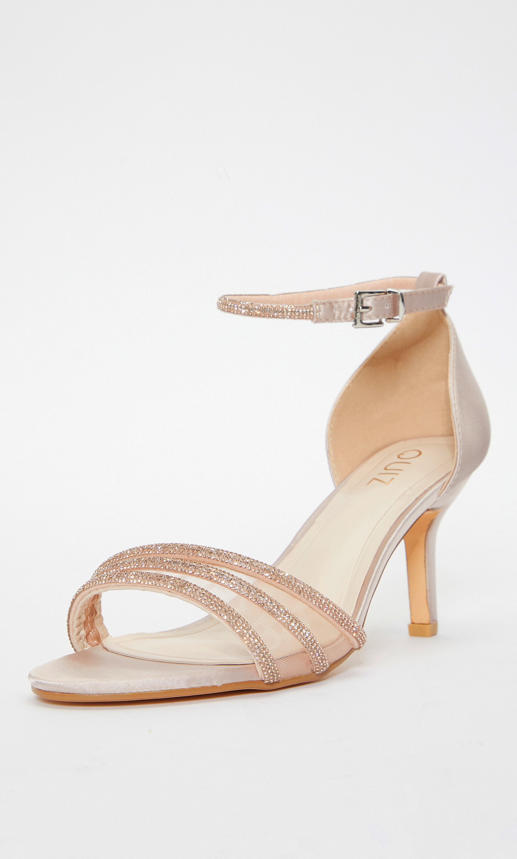 quiz shoes rose gold