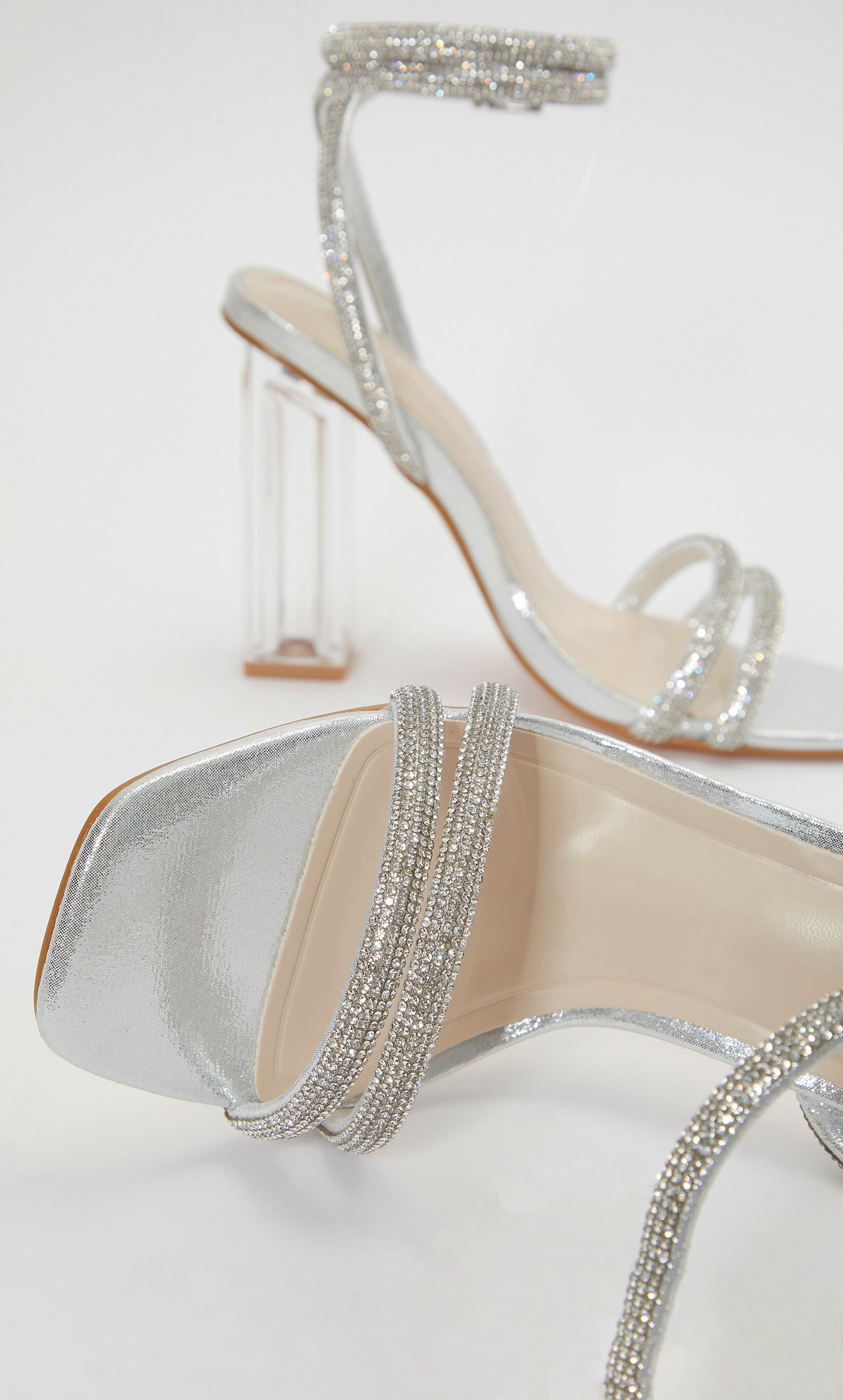 صندل بكعب عريض وحزام للكاحل للنساء من قويز 100036776-women-shoes-heels-image-5