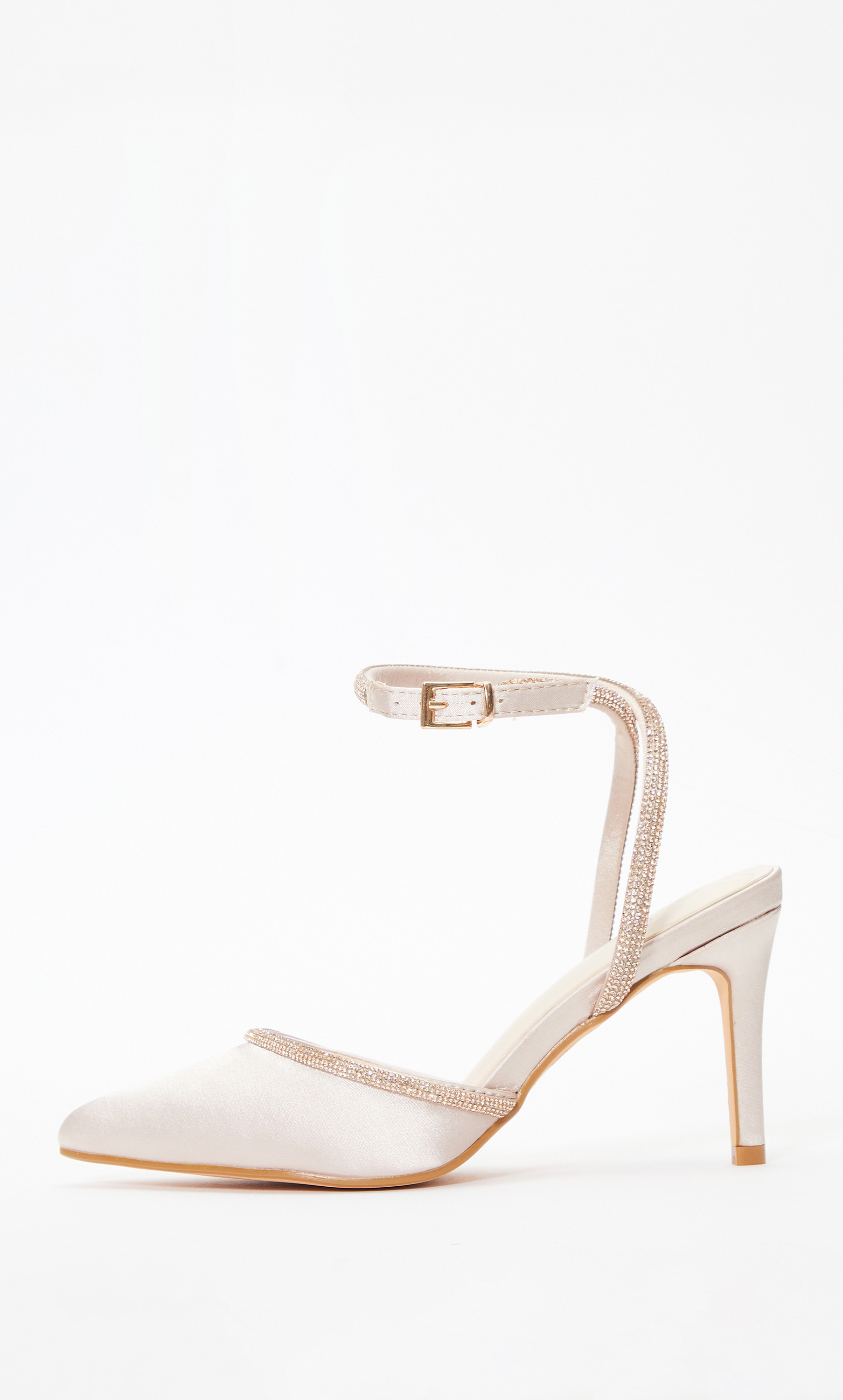 Quiz Women Embellished Pointed Toe Stiletto Heel Sandals 00100036957-women-shoes-heels-image-3