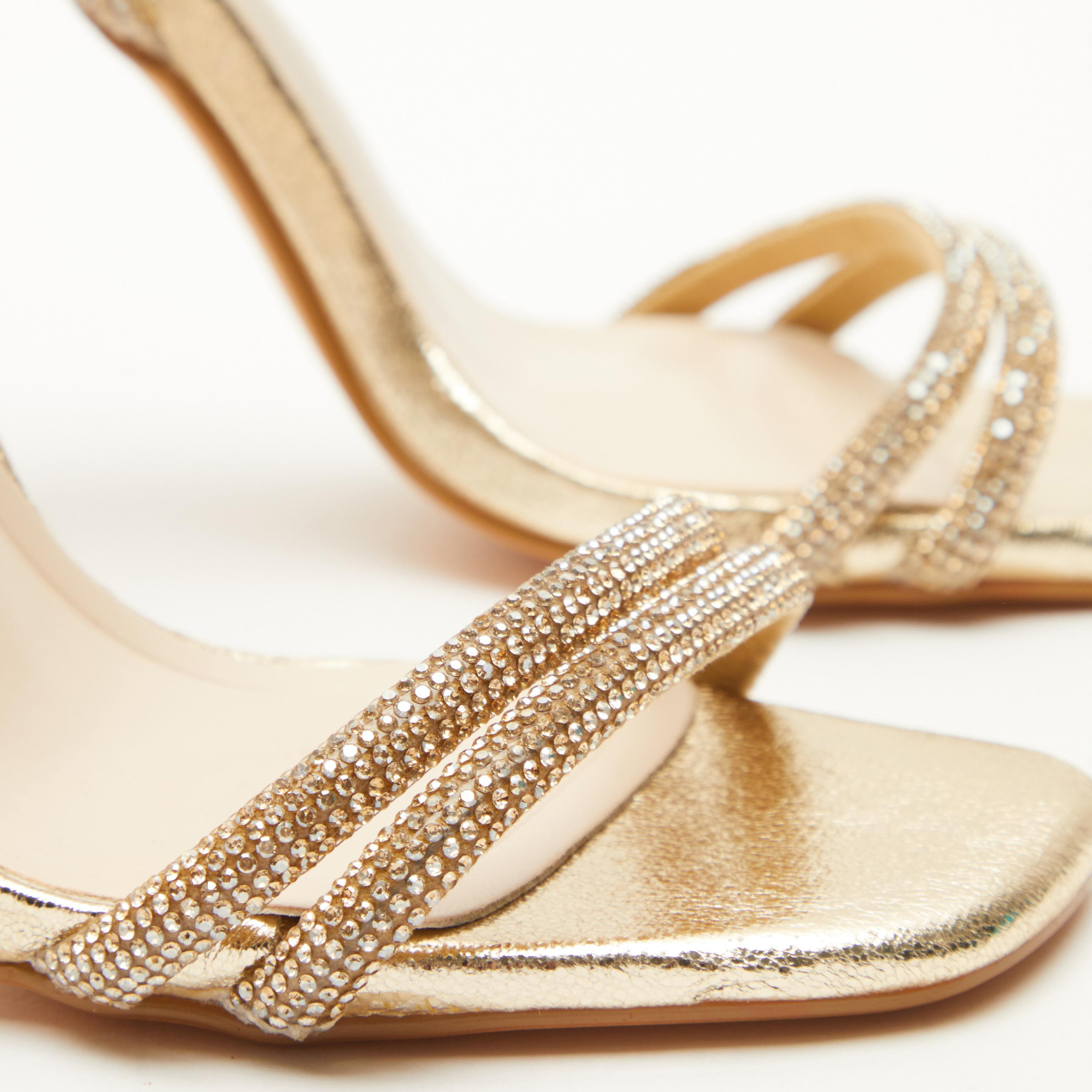 صندل نسائي بكعب ذو كلير ديامانتي من كويز-women-shoes-heels-image-5