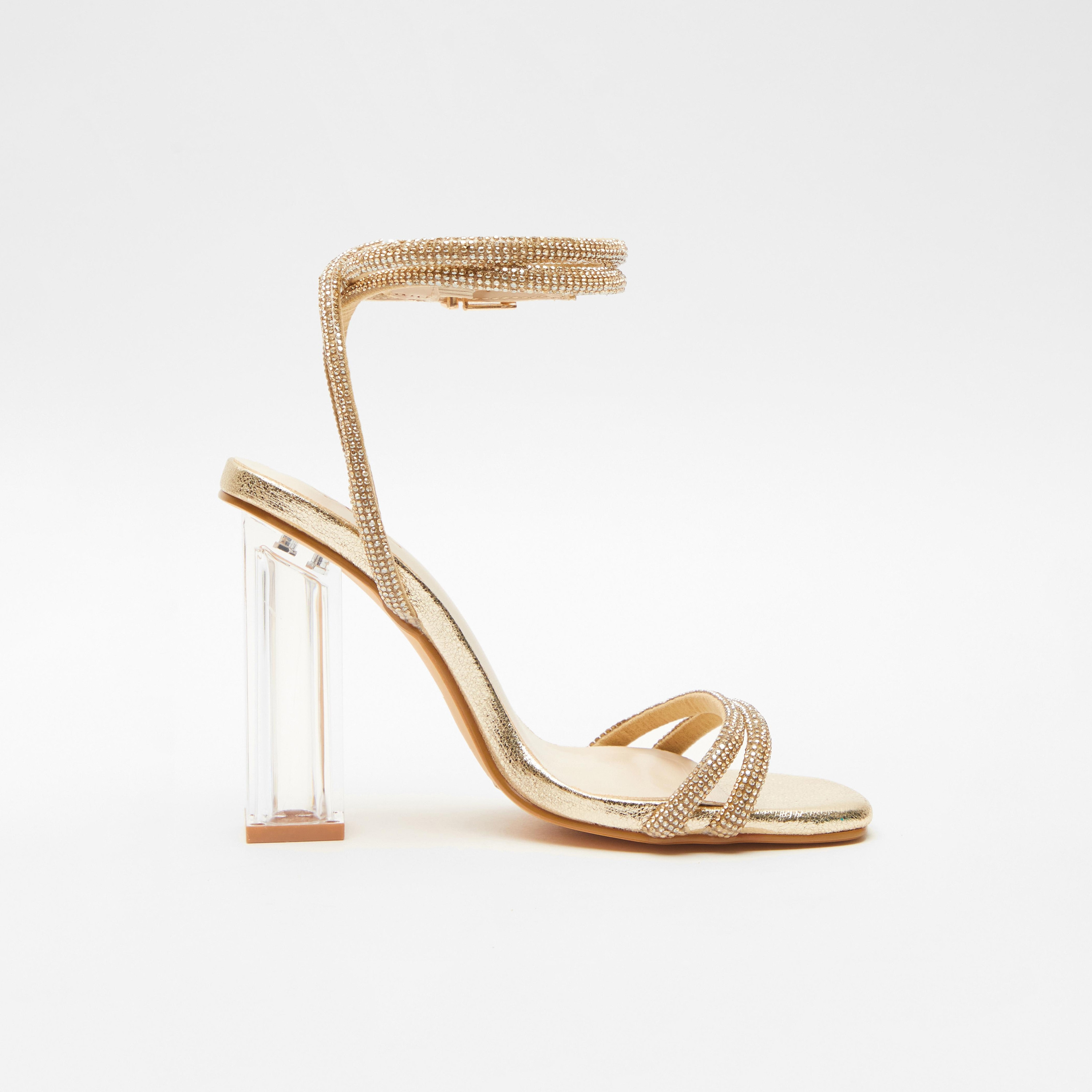 صندل نسائي بكعب ذو كلير ديامانتي من كويز-women-shoes-heels-image-6