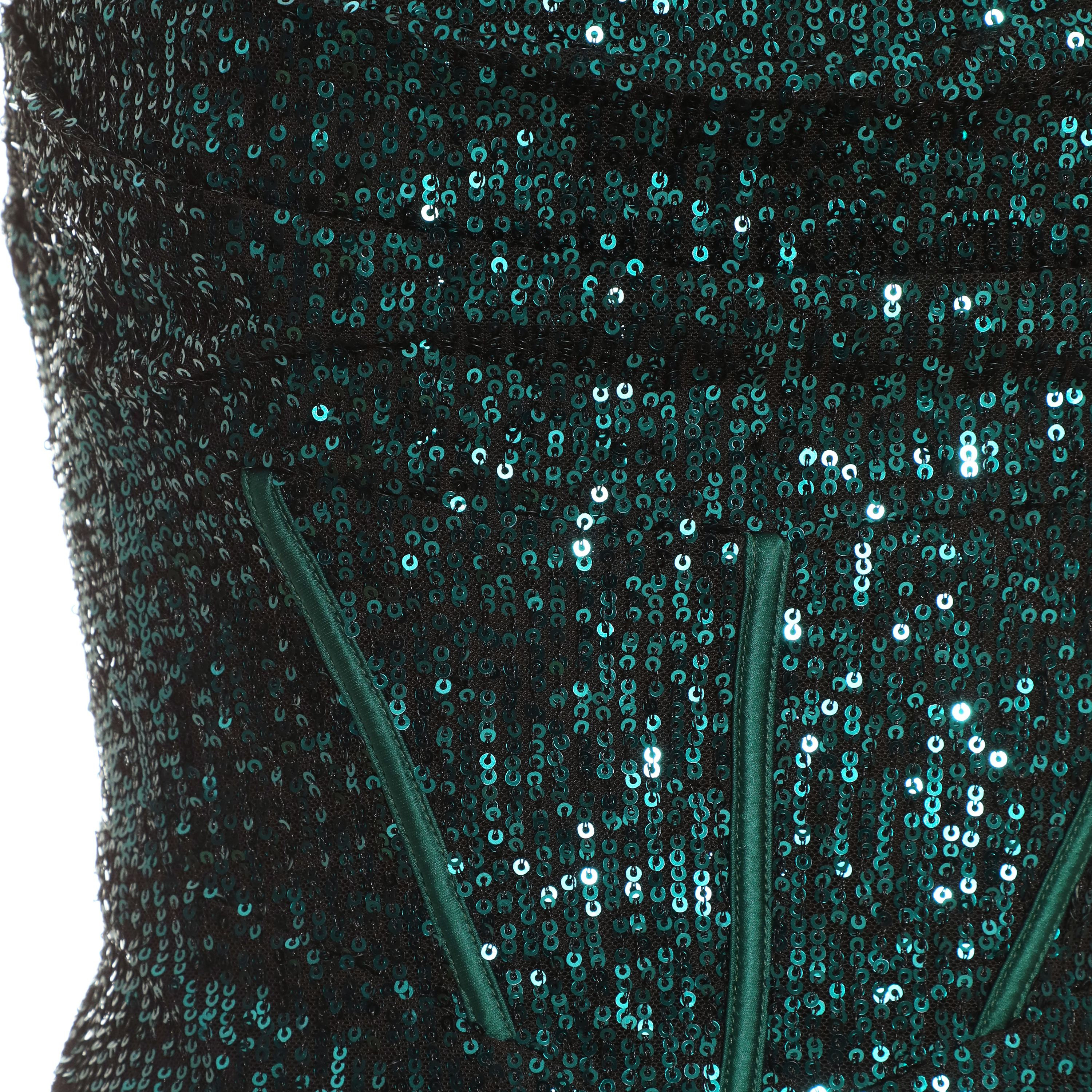 Quiz Sequins Cowl Neck Slit Maxi Dress-women-clothing-dresses-image-3
