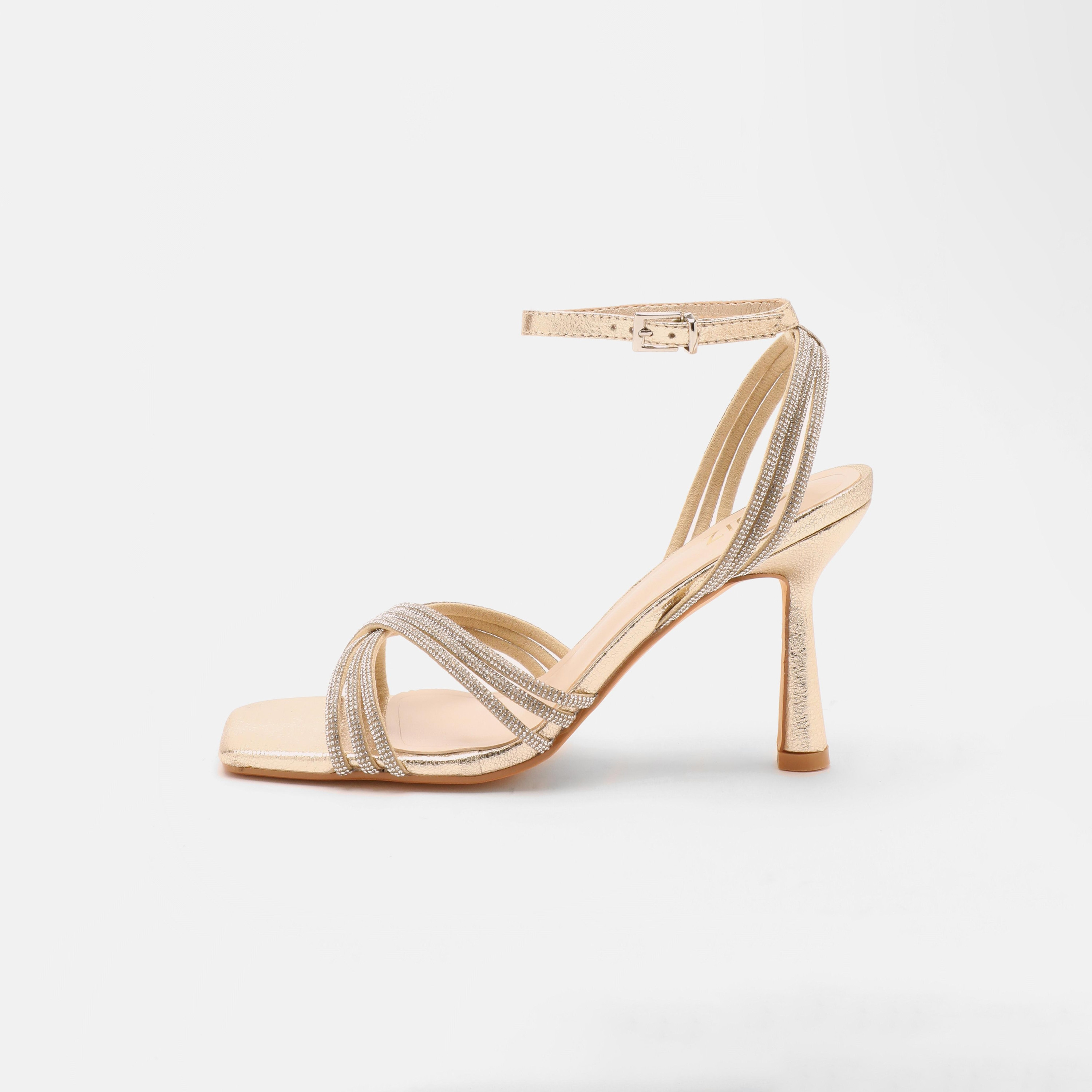 صندل نسائي بكعب ستيليتو ذو حزام متقاطع ديامانتي من كويز-women-shoes-heels-image-3