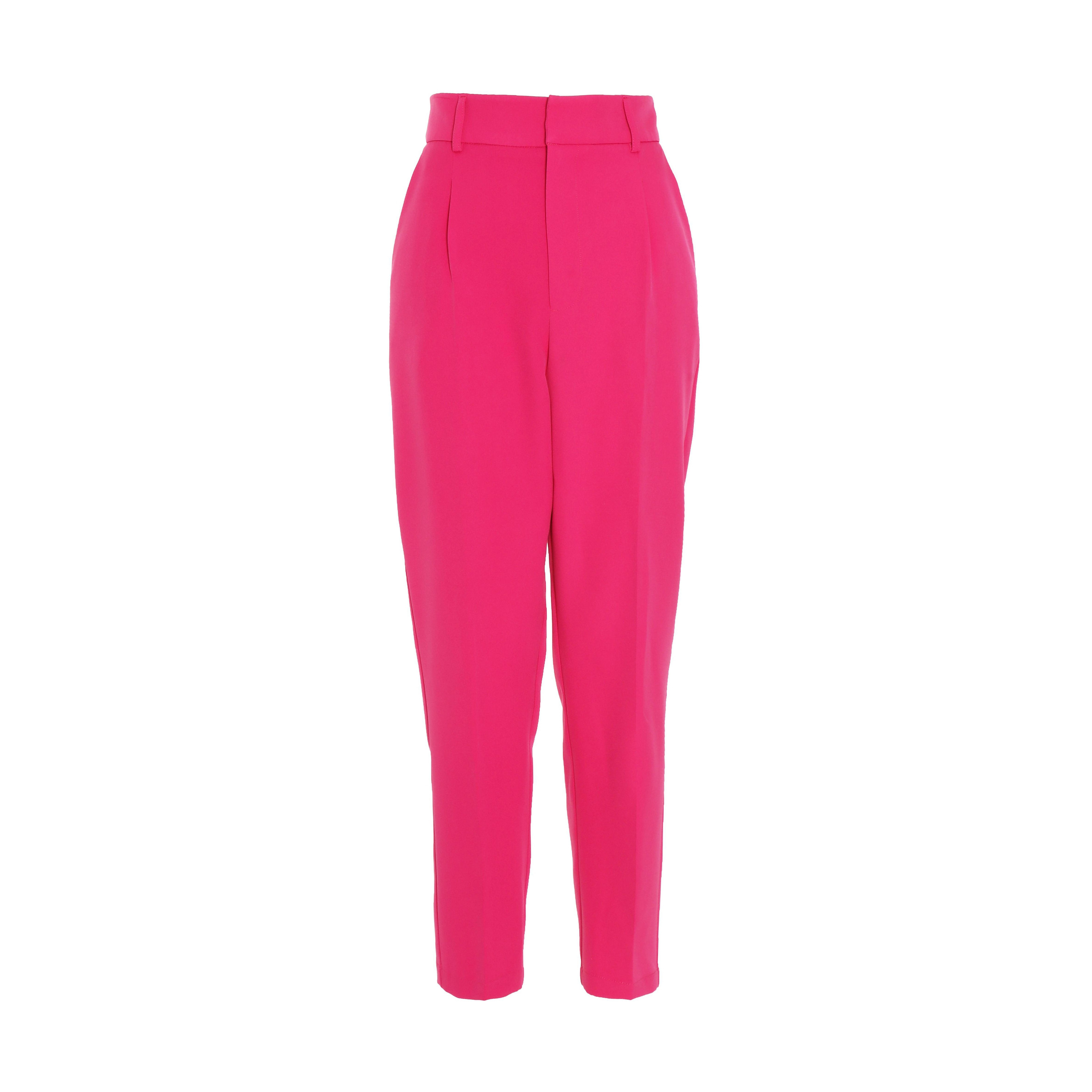 Quiz Plain Tailored Trousers-women-clothing-bottoms-trousers-image-1
