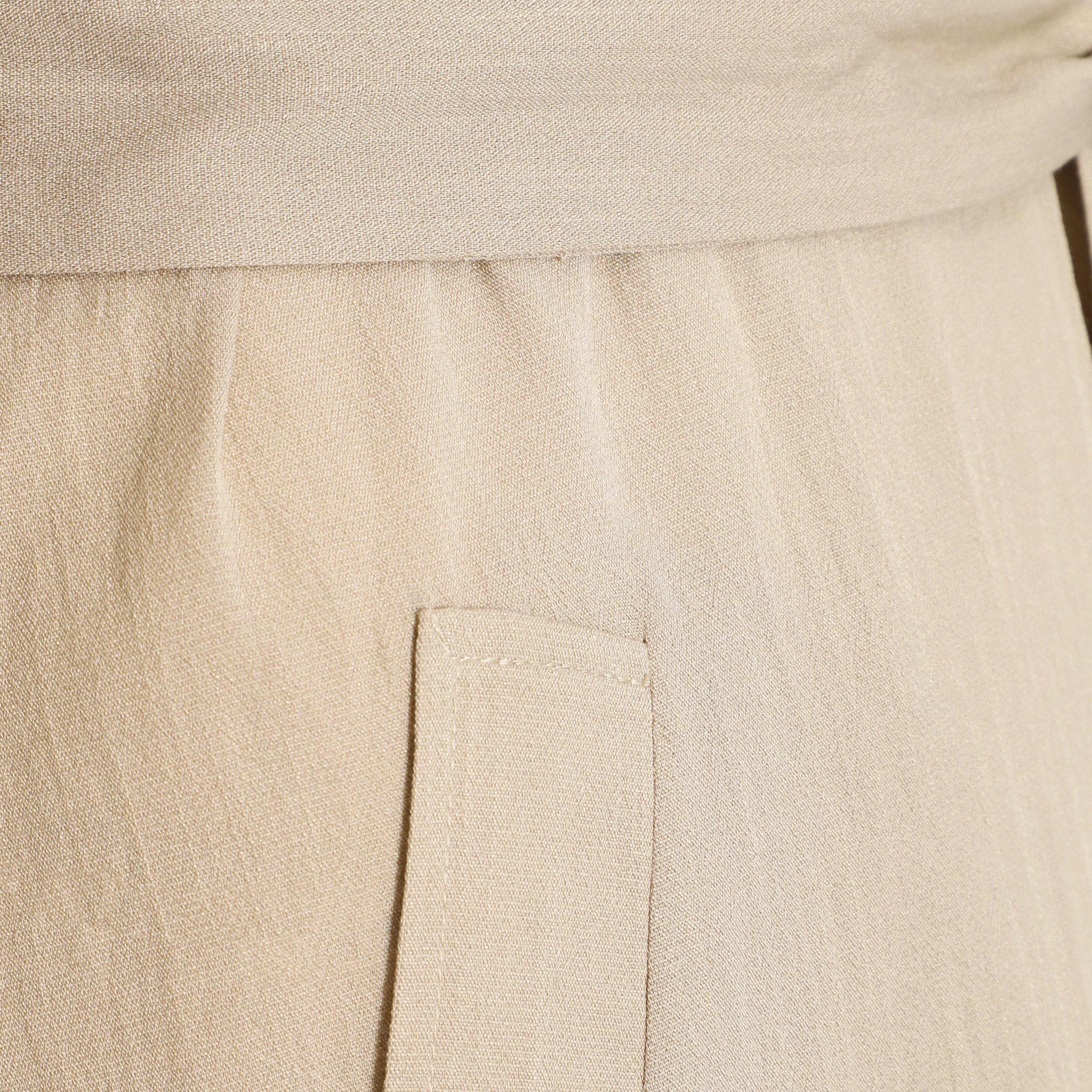 Quiz Plain Notched Lapel Belted Trench Coat-women-clothing-coatsandjackets-coats-image-3