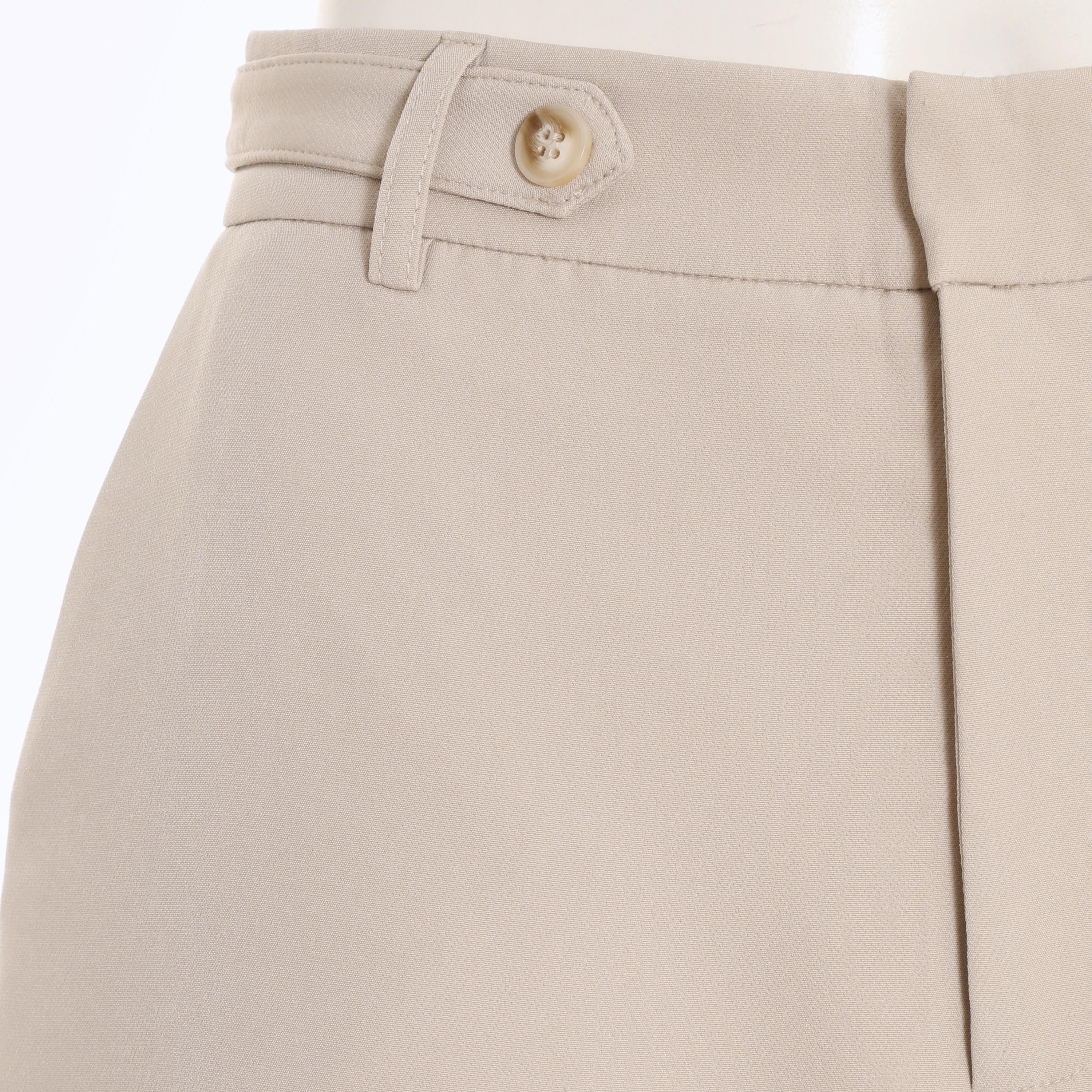 بنطلون مستقيم الأرجل بخصر مرتفع من كويز -women-clothing-bottoms-trousers-image-3