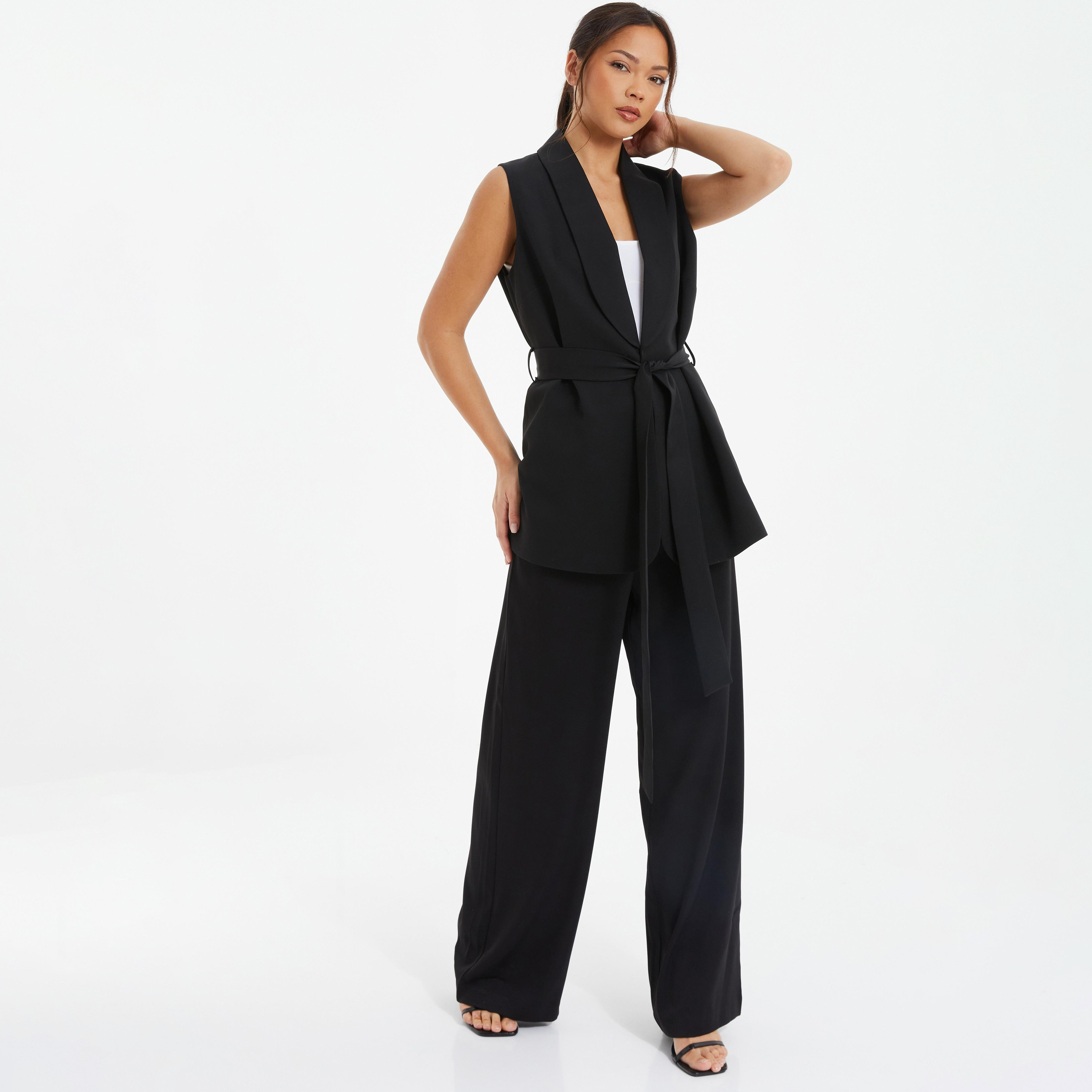 بليزر كويز بحزام أمامي سادة مع تائي-اب-women-clothing-coatsandjackets-blazers-image-2