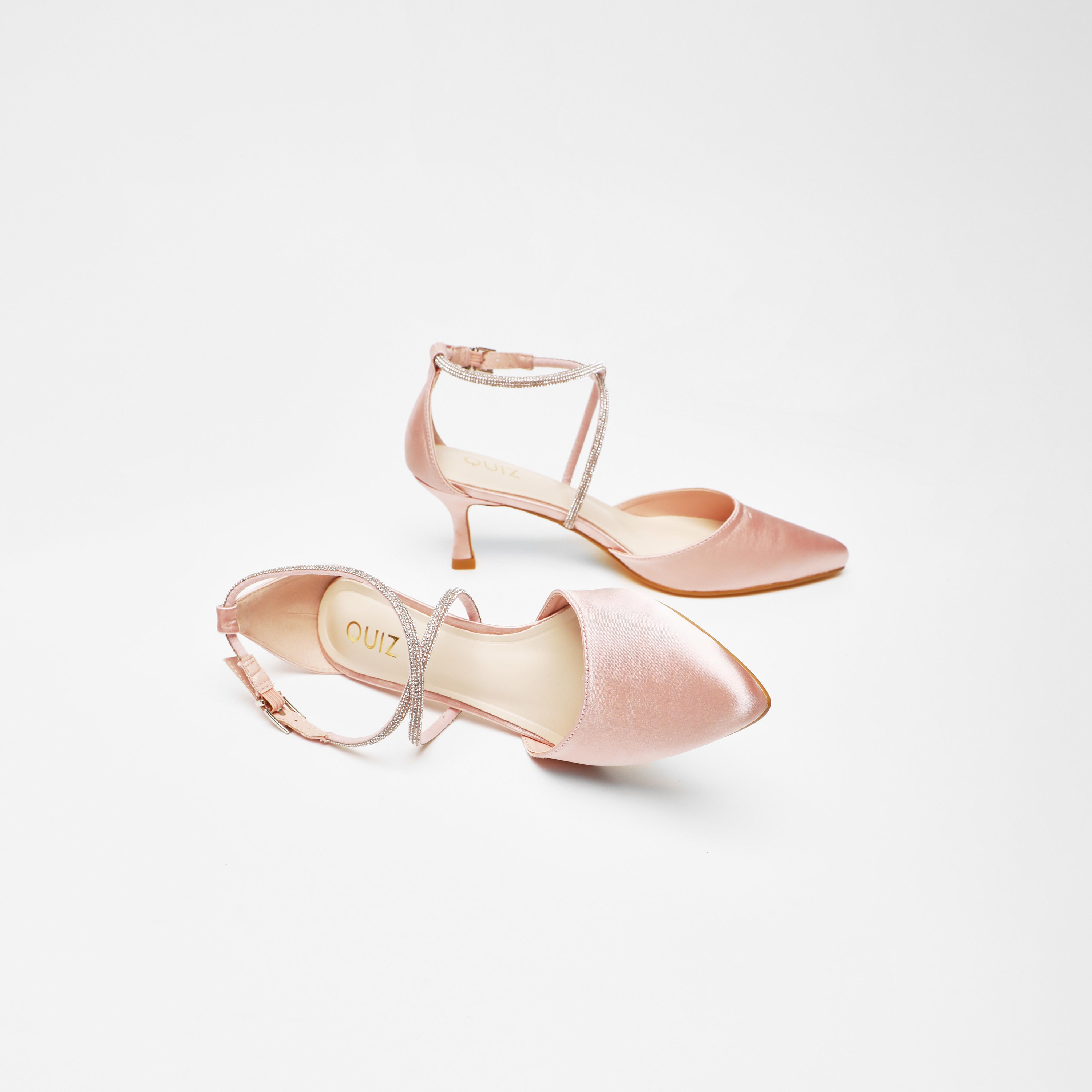 Quiz Women's Buckle Kitten Heel Pumps| 00100041273-women-shoes-heels-image-2