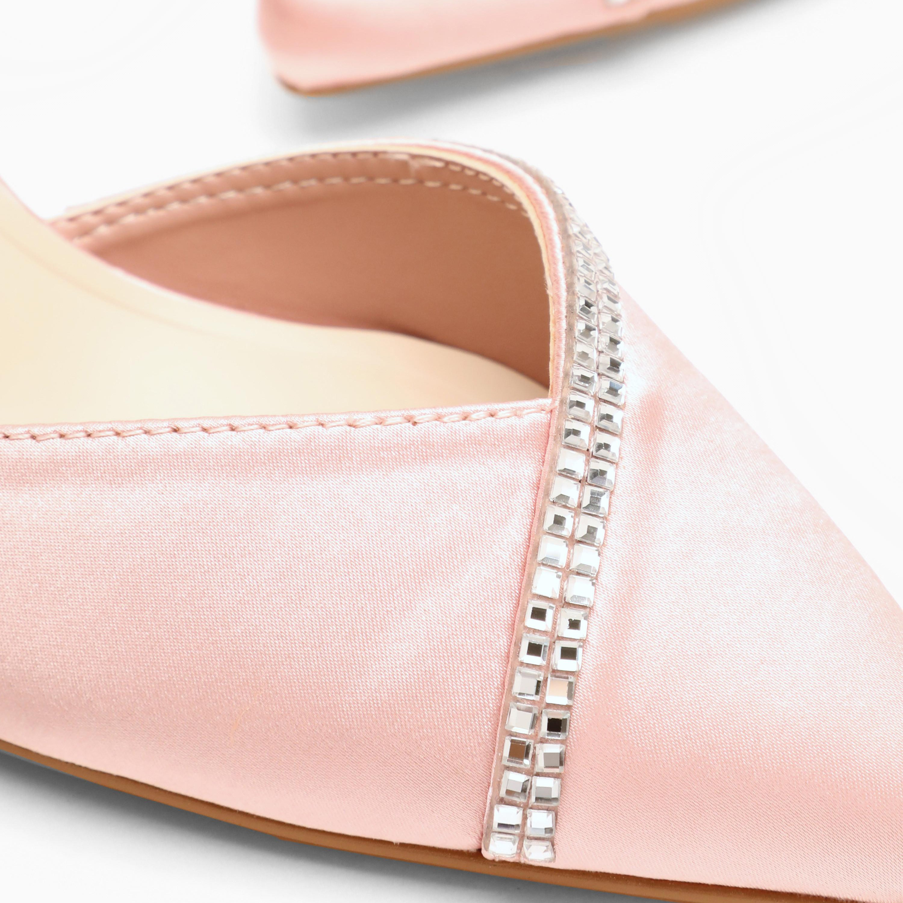 Quiz Women's Kitten Heel Pointed Toe Pumps with Ankle Strap | 00100041277-women-shoes-heels-image-5