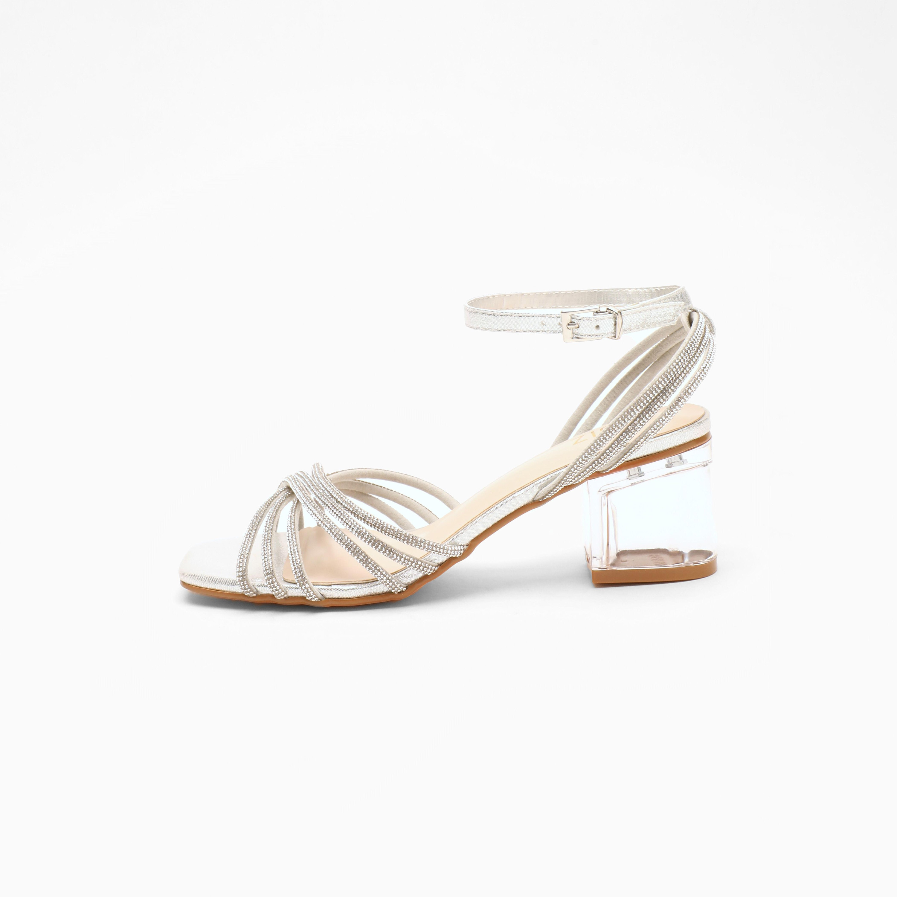 Quiz Women's Clear Block Heel Sandals with Ankle Strap | 00100041302-women-shoes-heels-image-4