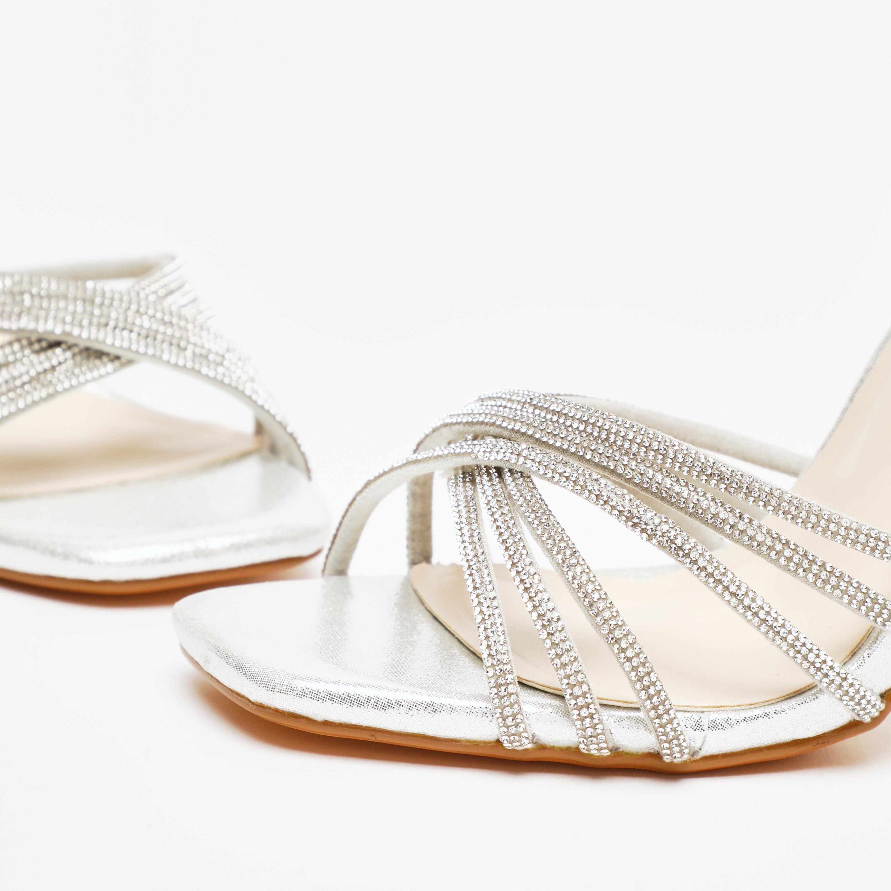 Quiz Women's Clear High Block Heel Sandals with Ankle Strap | 00100041315-women-shoes-heels-image-5