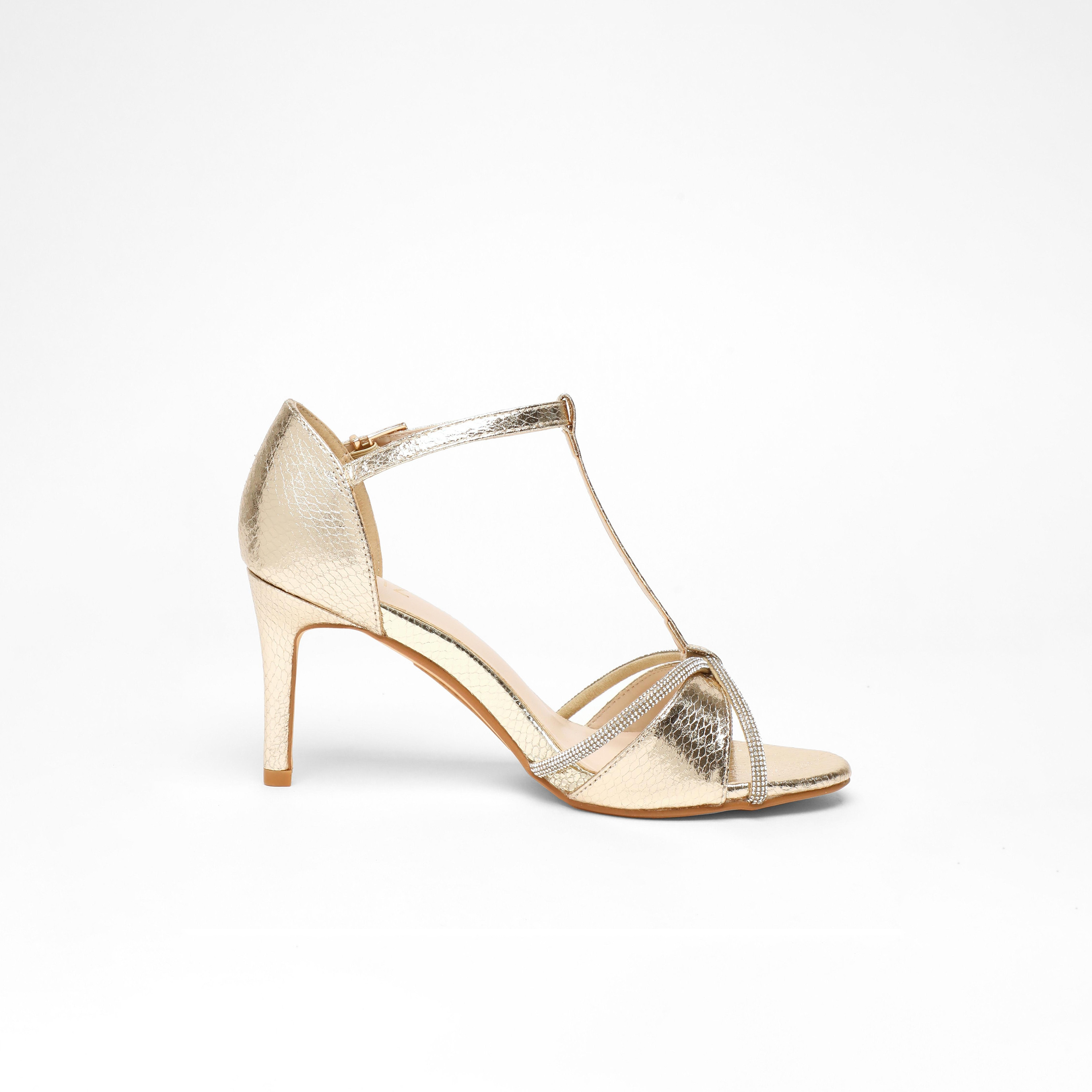 صنادل بكعب ستيليتو بإبزيم للسيدات من كويز | 100041318-women-shoes-heels-image-4