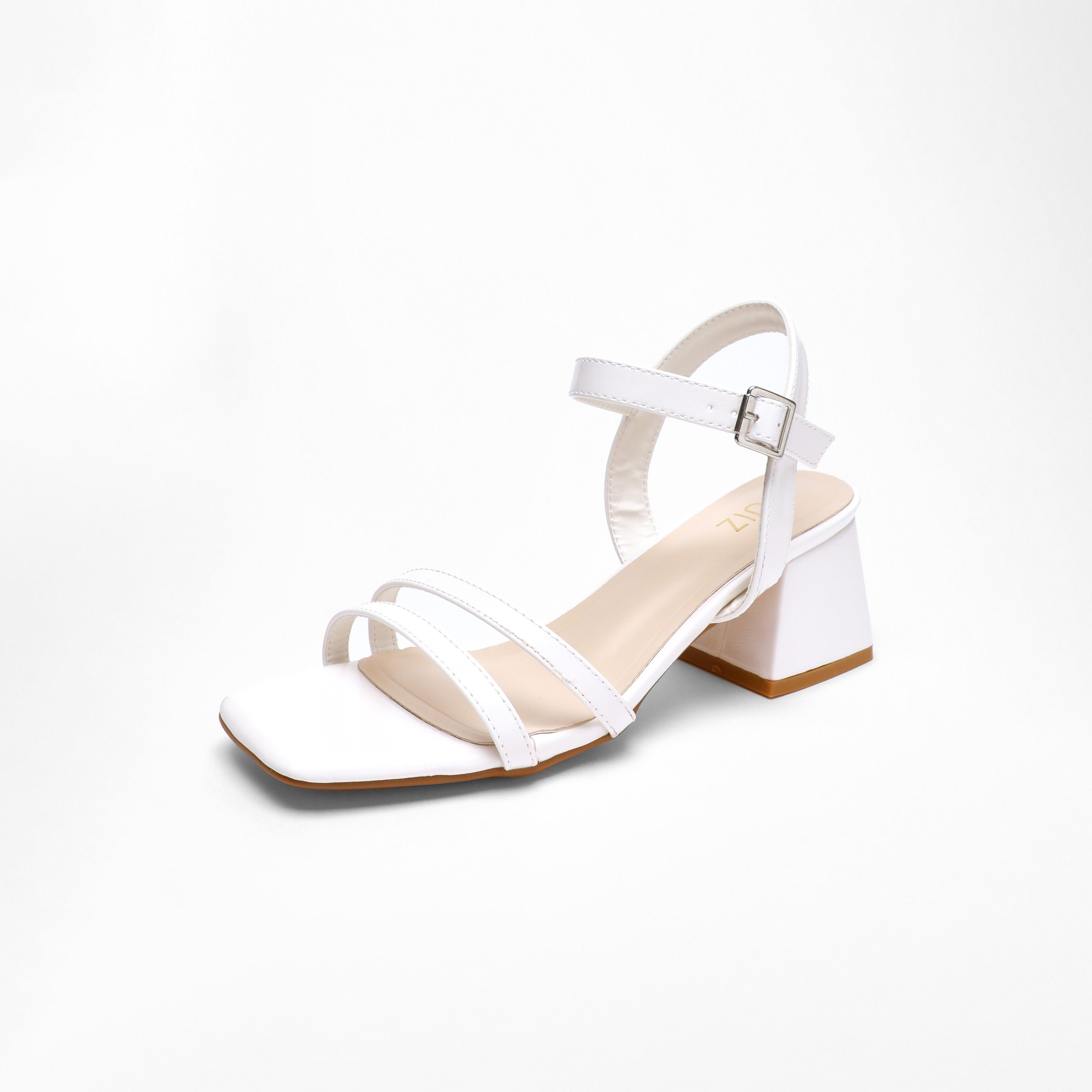 Quiz Women's Block Heel Sandals with Ankle Strap | 00100041332-women-shoes-heels-image-1