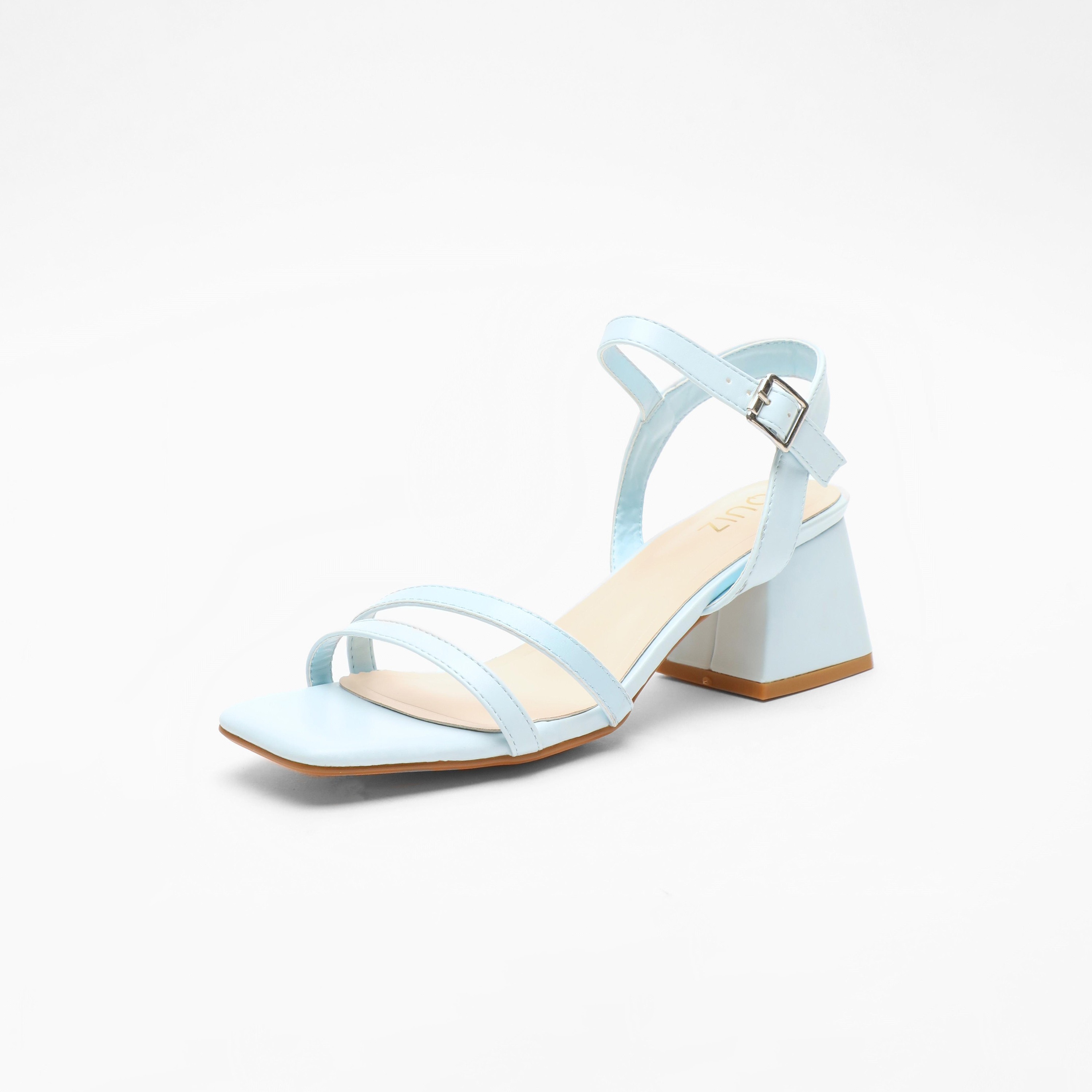 Quiz Women's Block Heel Sandals with Ankle Strap | 00100041333-women-shoes-heels-image-1