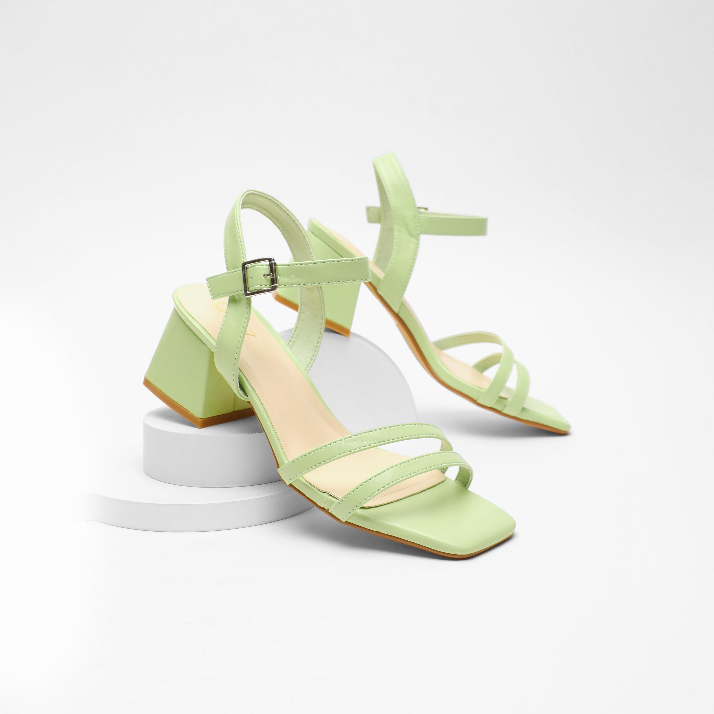 Quiz Women's Block Heel Sandals with Ankle Strap | 00100041338-women-shoes-heels-image-2