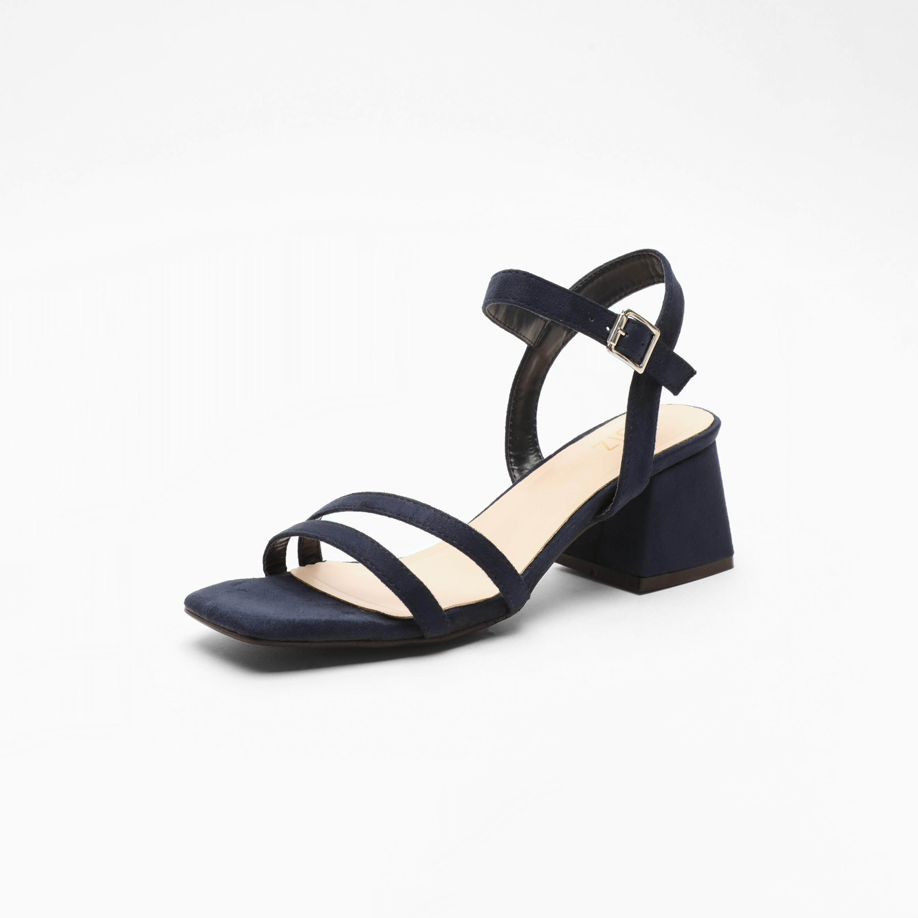 Quiz Women's Block Heel Sandals with Ankle Strap | 00100041342-women-shoes-heels-image-1