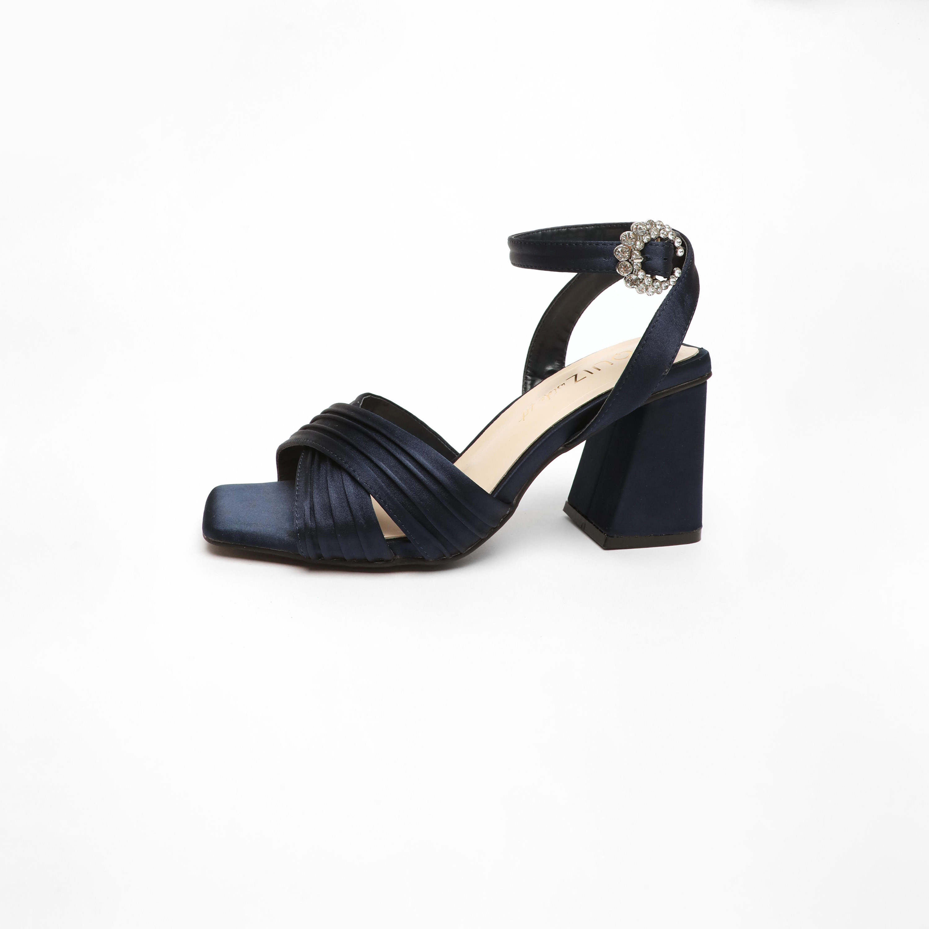 كويز- صندل نسائي بكعب عريض وحزام بإبزيم | 00100041716-women-shoes-heels-image-5