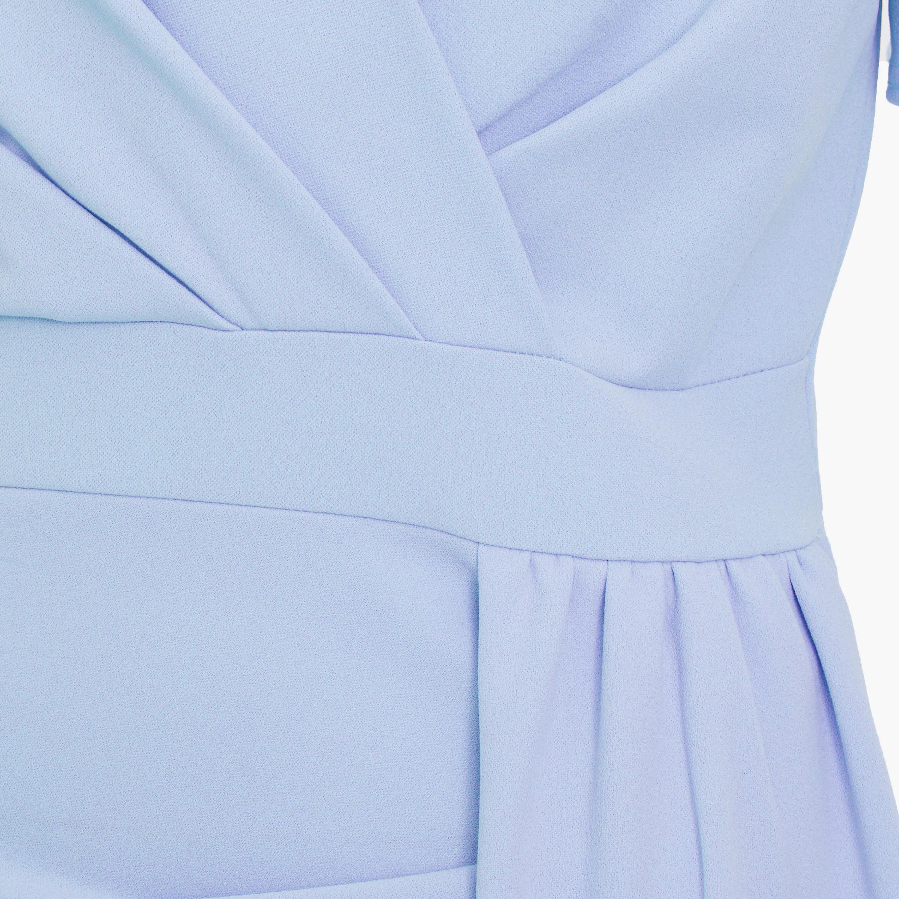 Quiz Plain V-Neck Wrap Maxi Dress-women-clothing-dresses-image-3