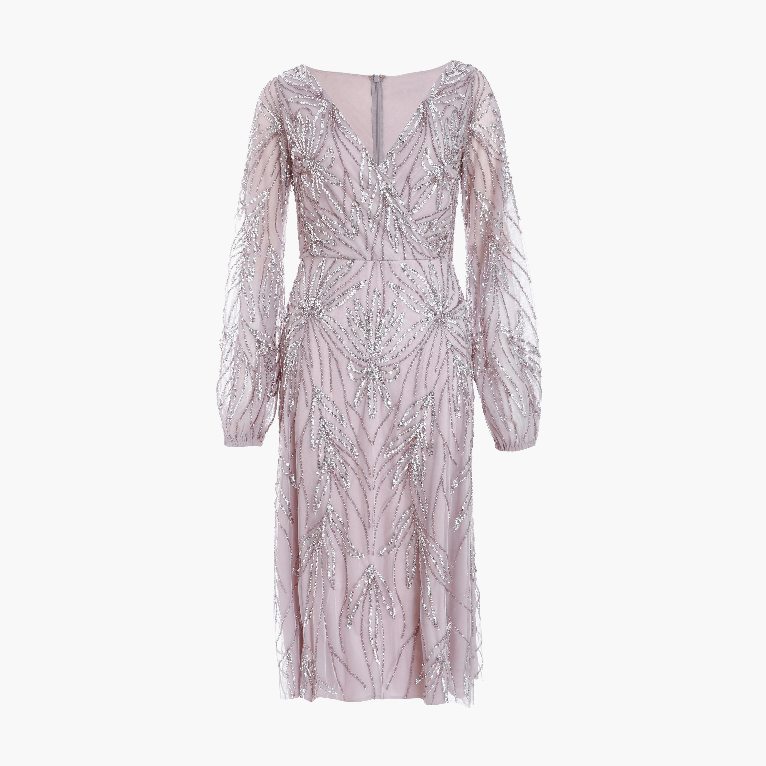 Quiz Lilac Embroidered Wrap Long Sleeve Midi Dress-women-clothing-dresses-image-6