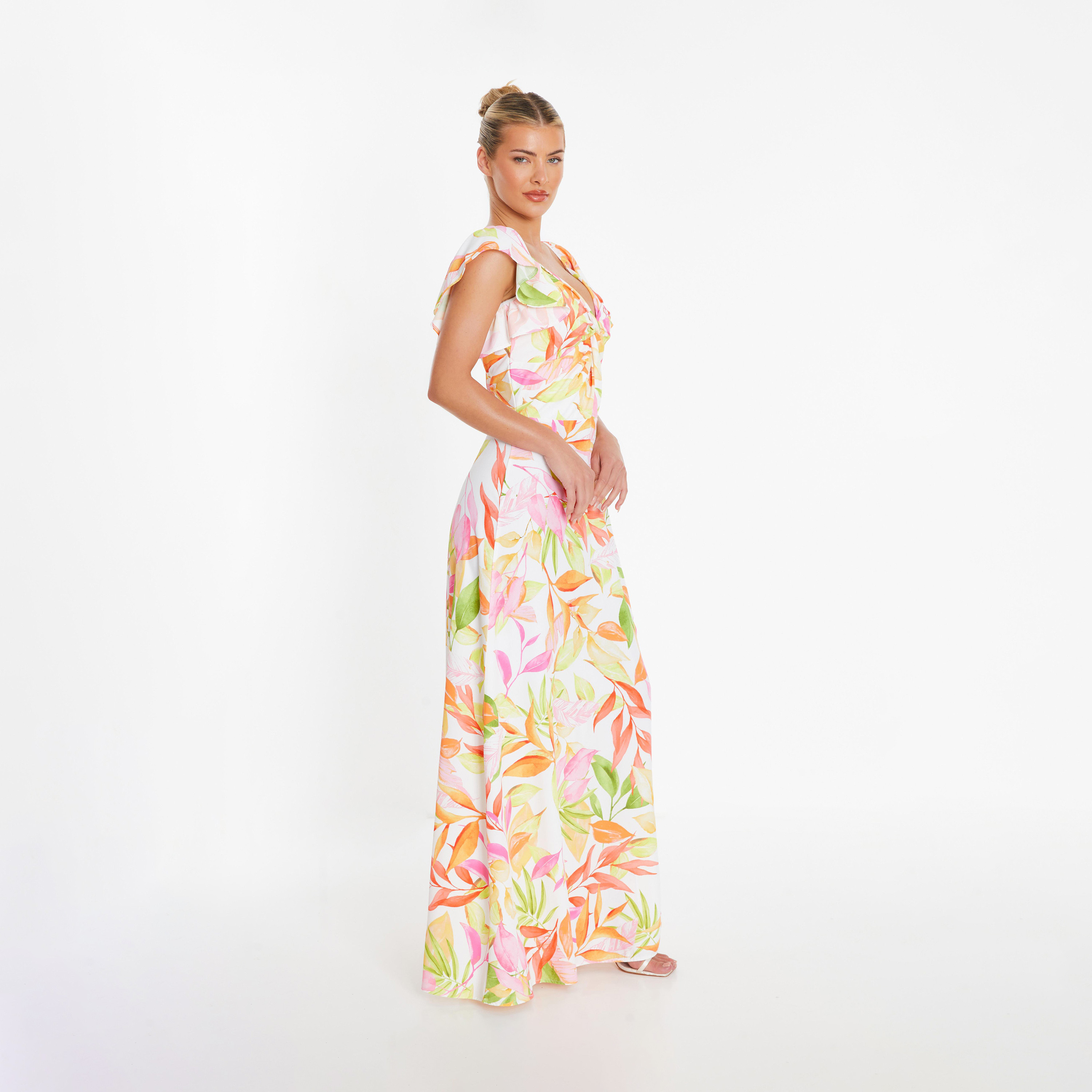 Quiz White Crepe Tropical Evening Maxi Dress-women-clothing-dresses-image-3