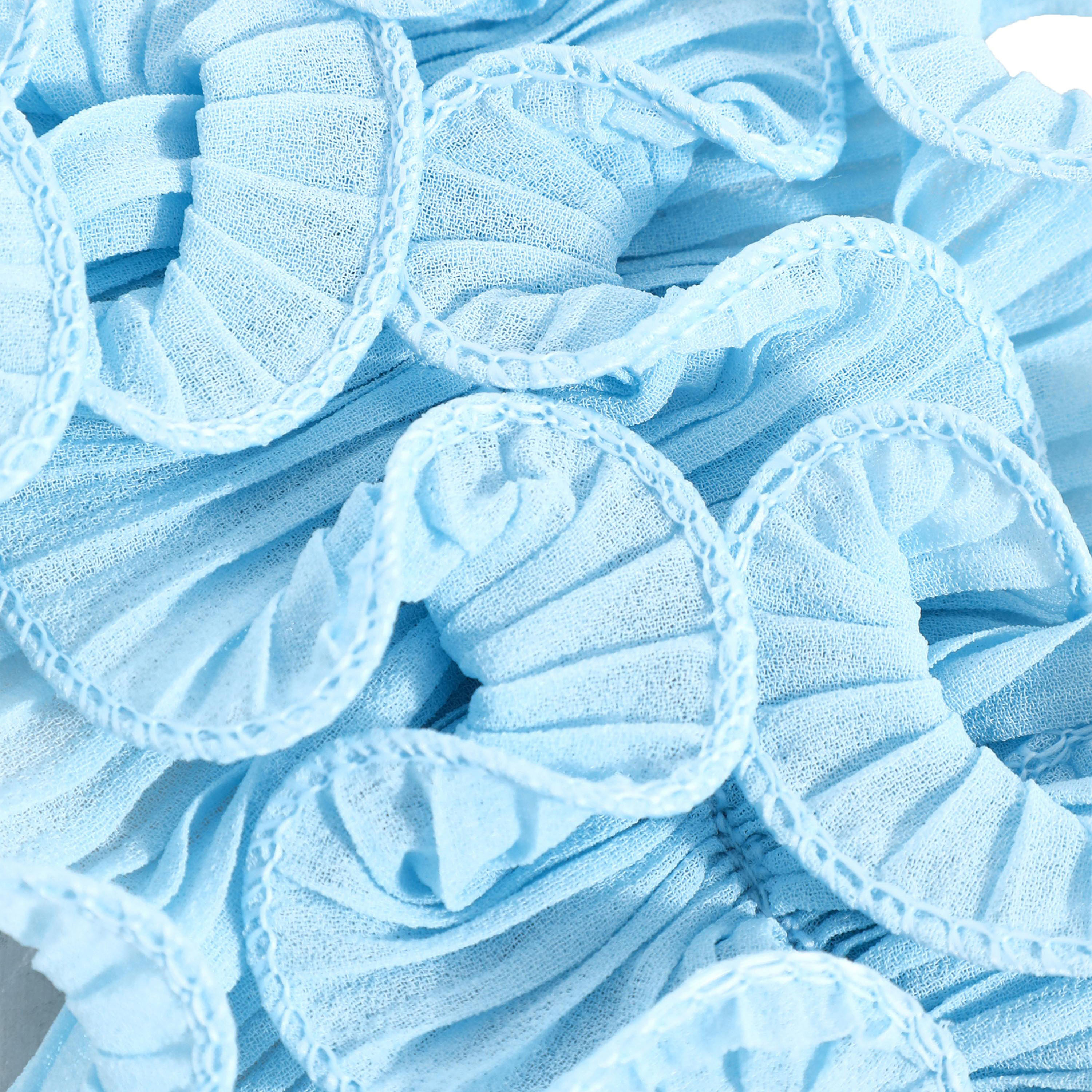 Quiz Light Blue Scuba Crepe Ruffle Trim Wrap Maxi Dress-women-clothing-dresses-image-4